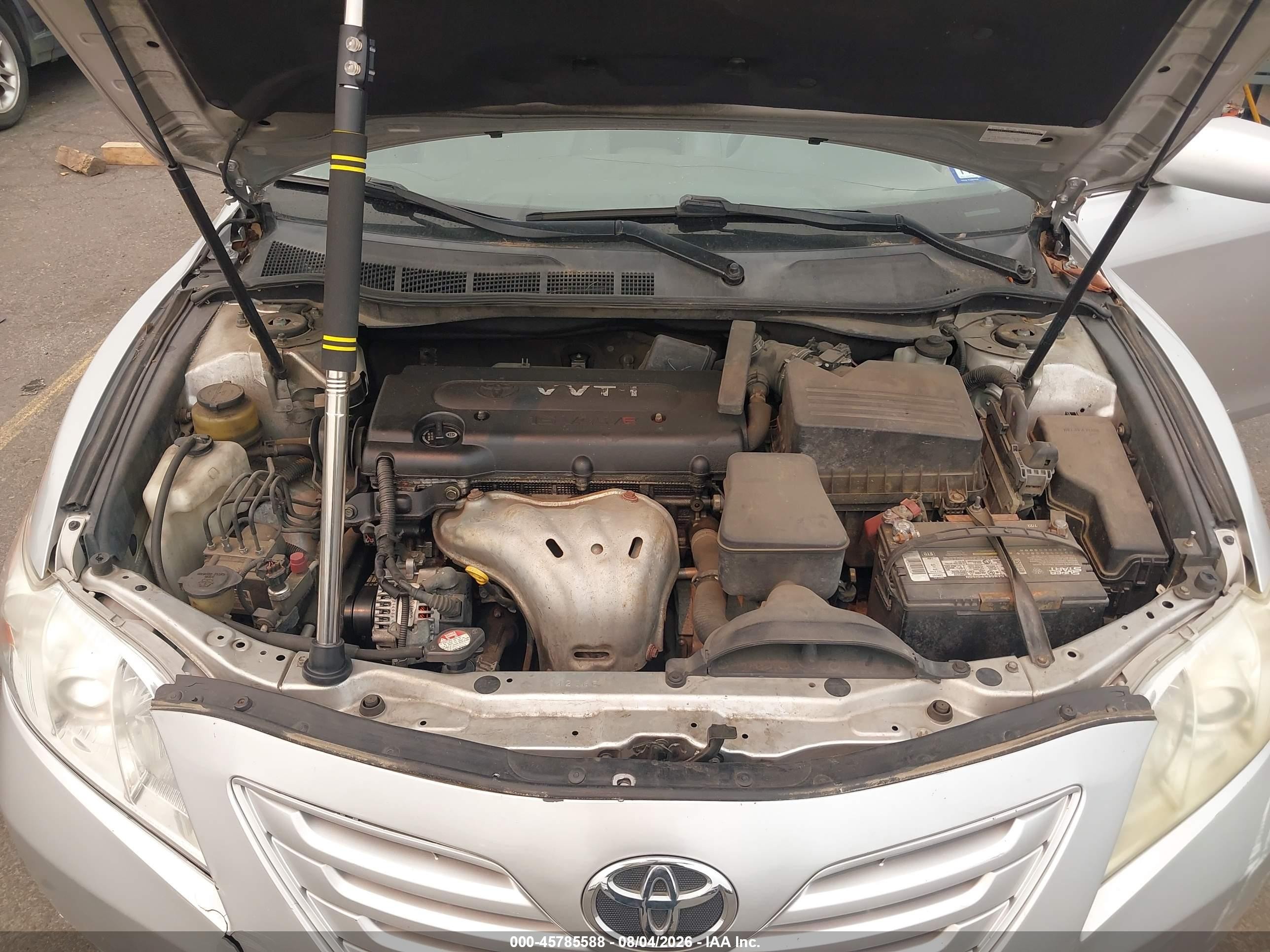 2009 Toyota Camry Le Silver vin: 4T1BE46K29U353593