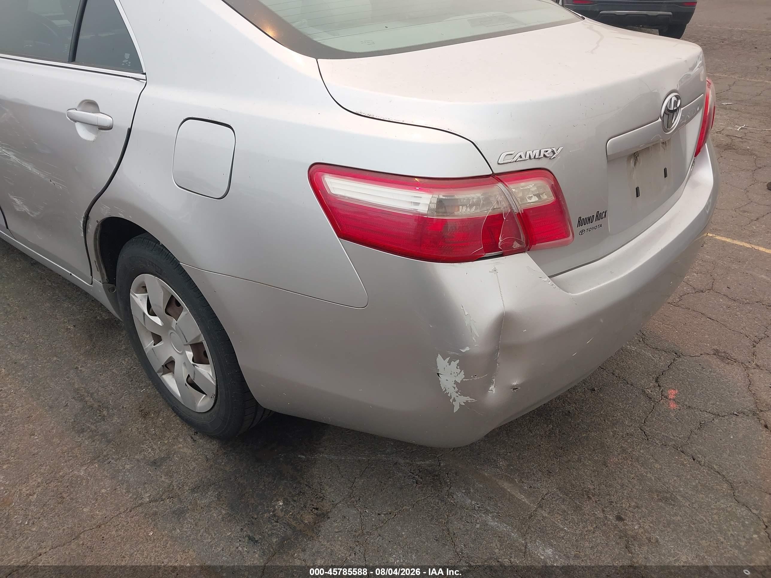 2009 Toyota Camry Le Silver vin: 4T1BE46K29U353593
