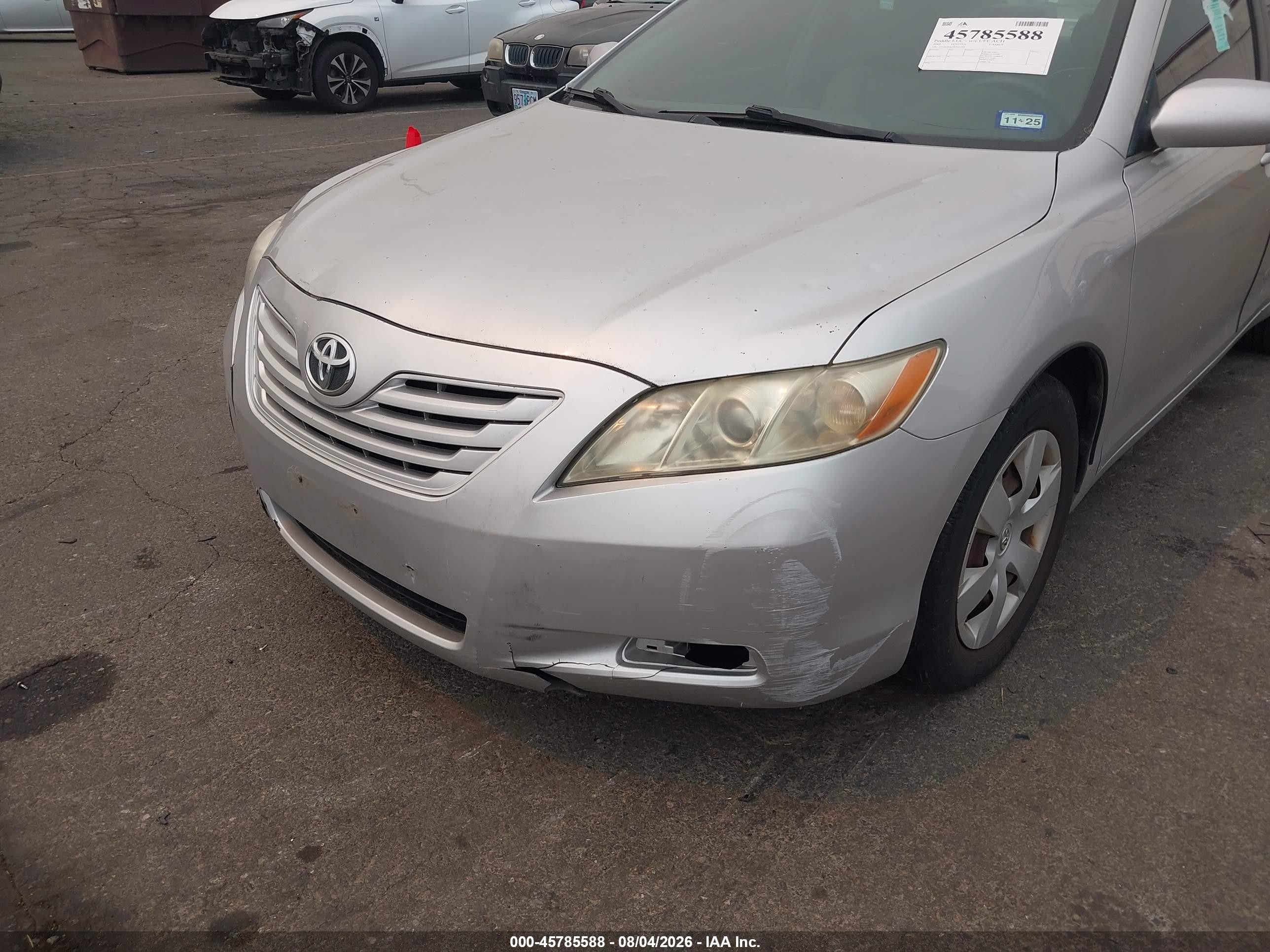 2009 Toyota Camry Le Silver vin: 4T1BE46K29U353593