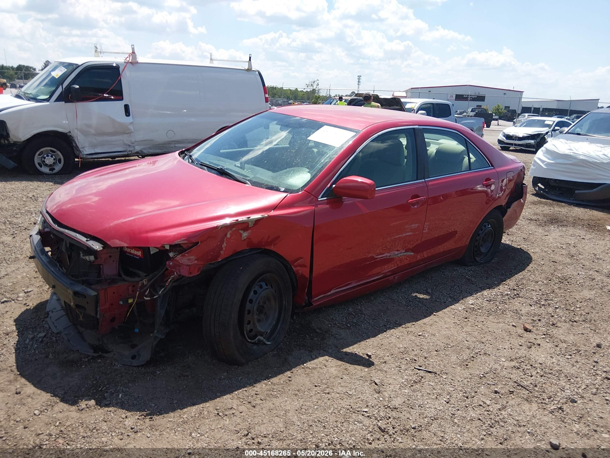 2009 Toyota Camry Le Red vin: 4T1BE46K29U361483