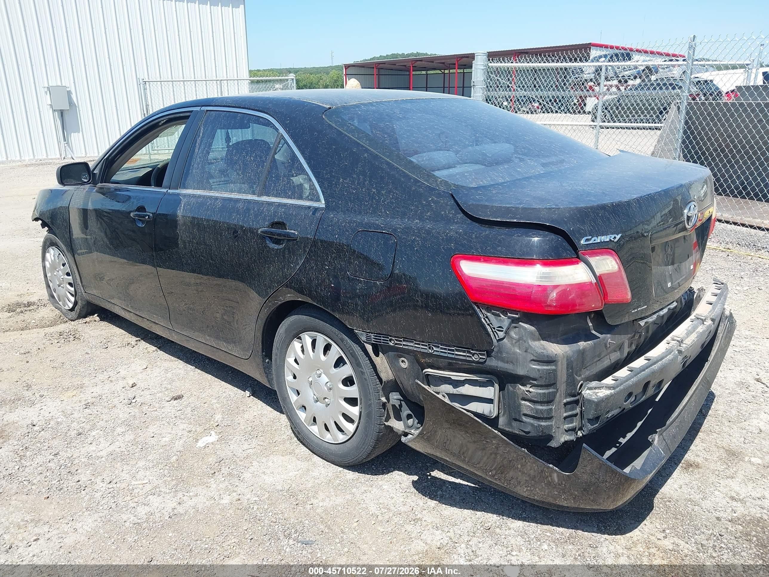 2009 Toyota Camry Le Black vin: 4T1BE46K29U366408