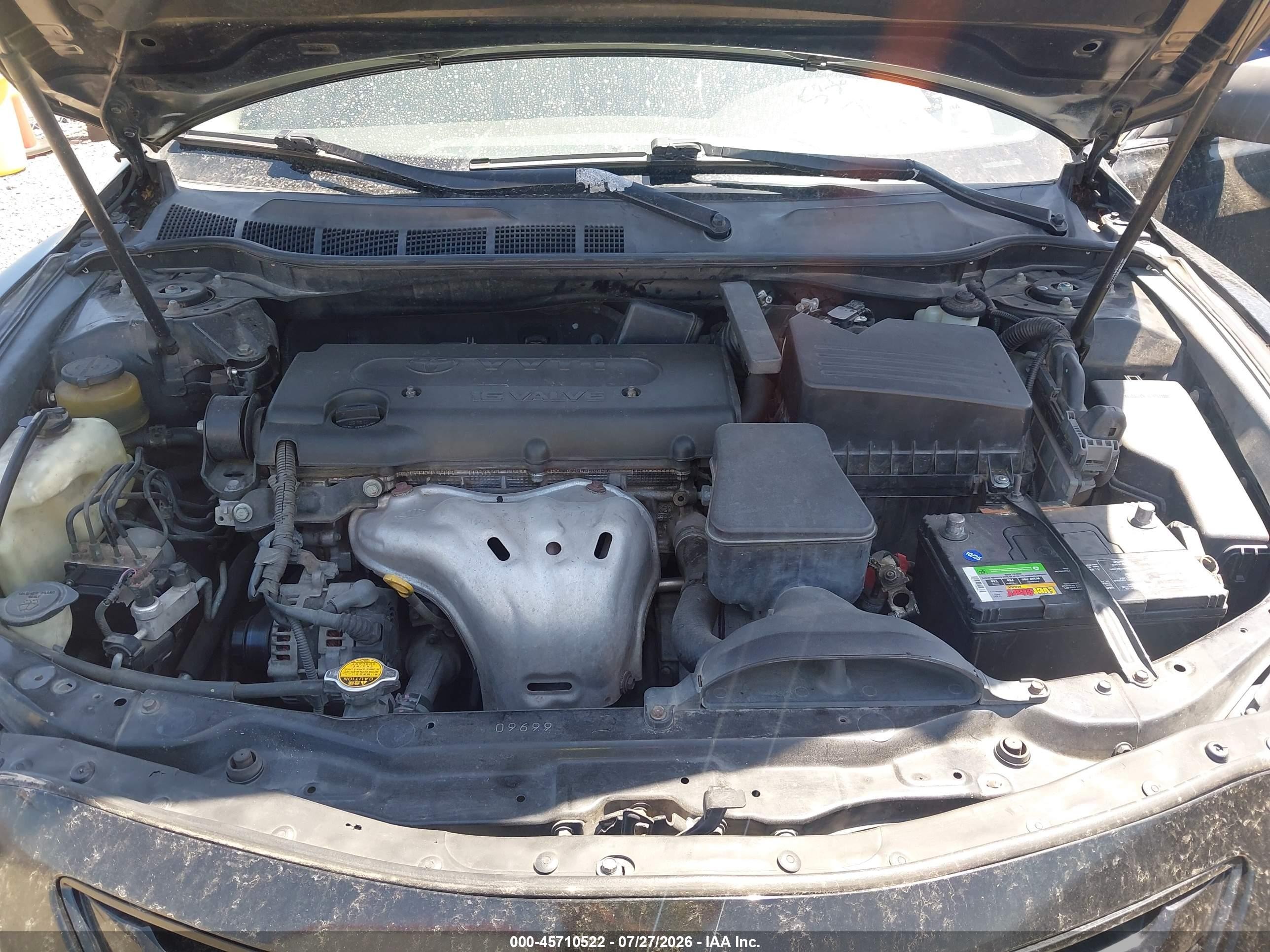 2009 Toyota Camry Le Black vin: 4T1BE46K29U366408