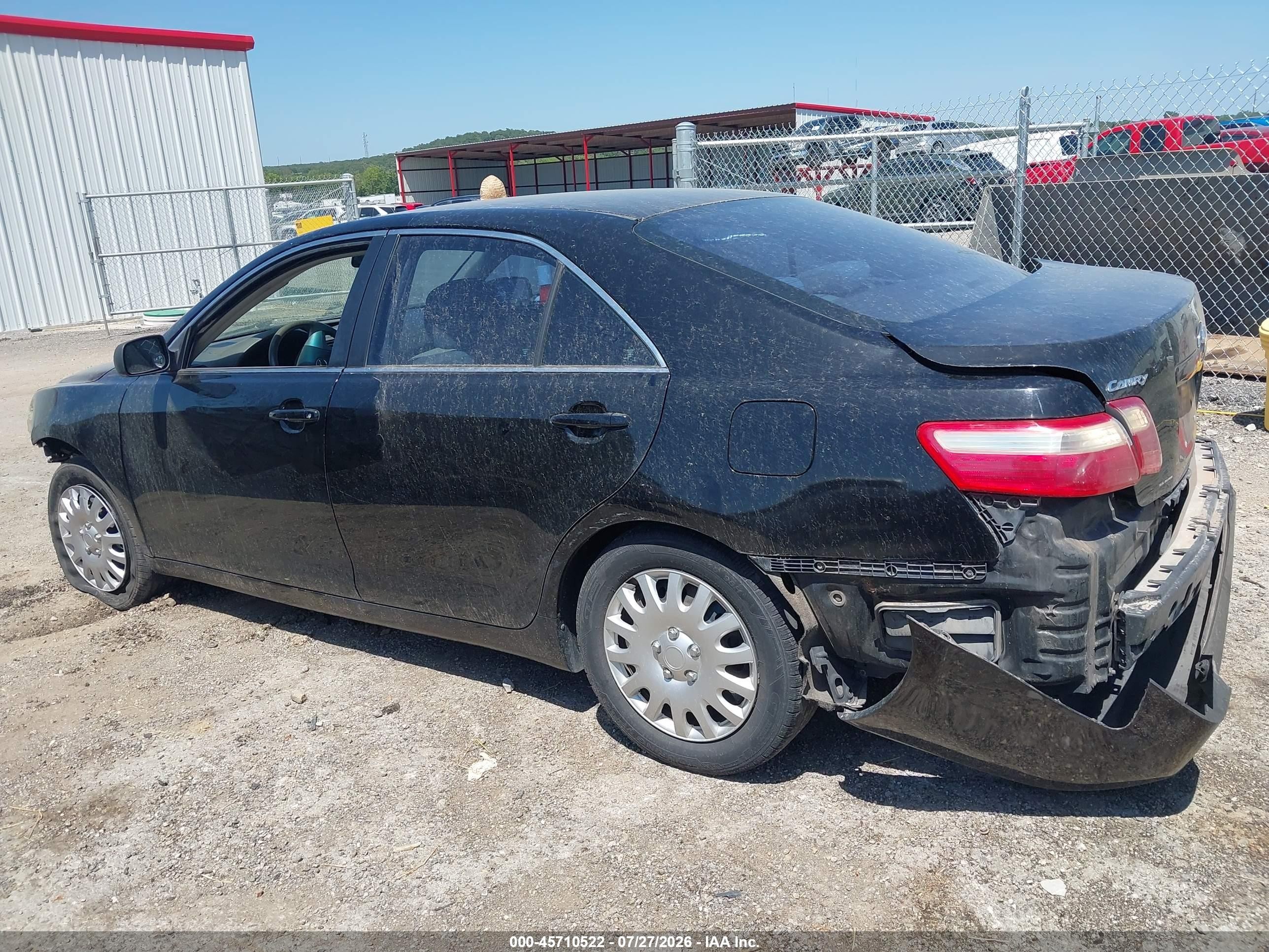 2009 Toyota Camry Le Black vin: 4T1BE46K29U366408