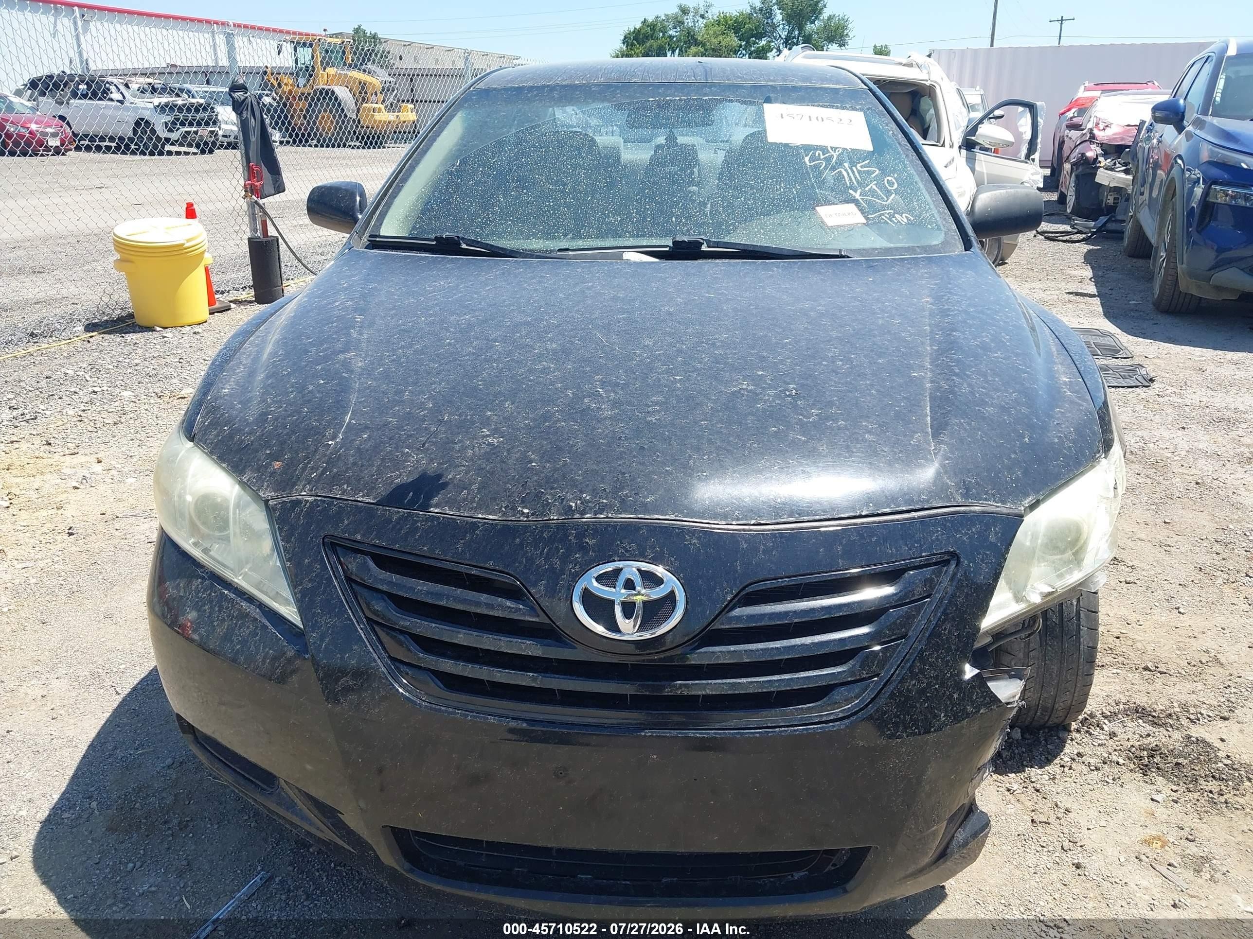 2009 Toyota Camry Le Black vin: 4T1BE46K29U366408