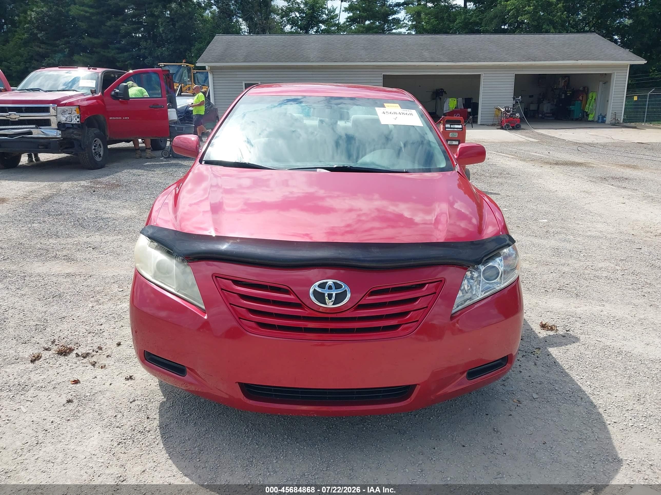 2009 Toyota Camry Le Red vin: 4T1BE46K29U378509