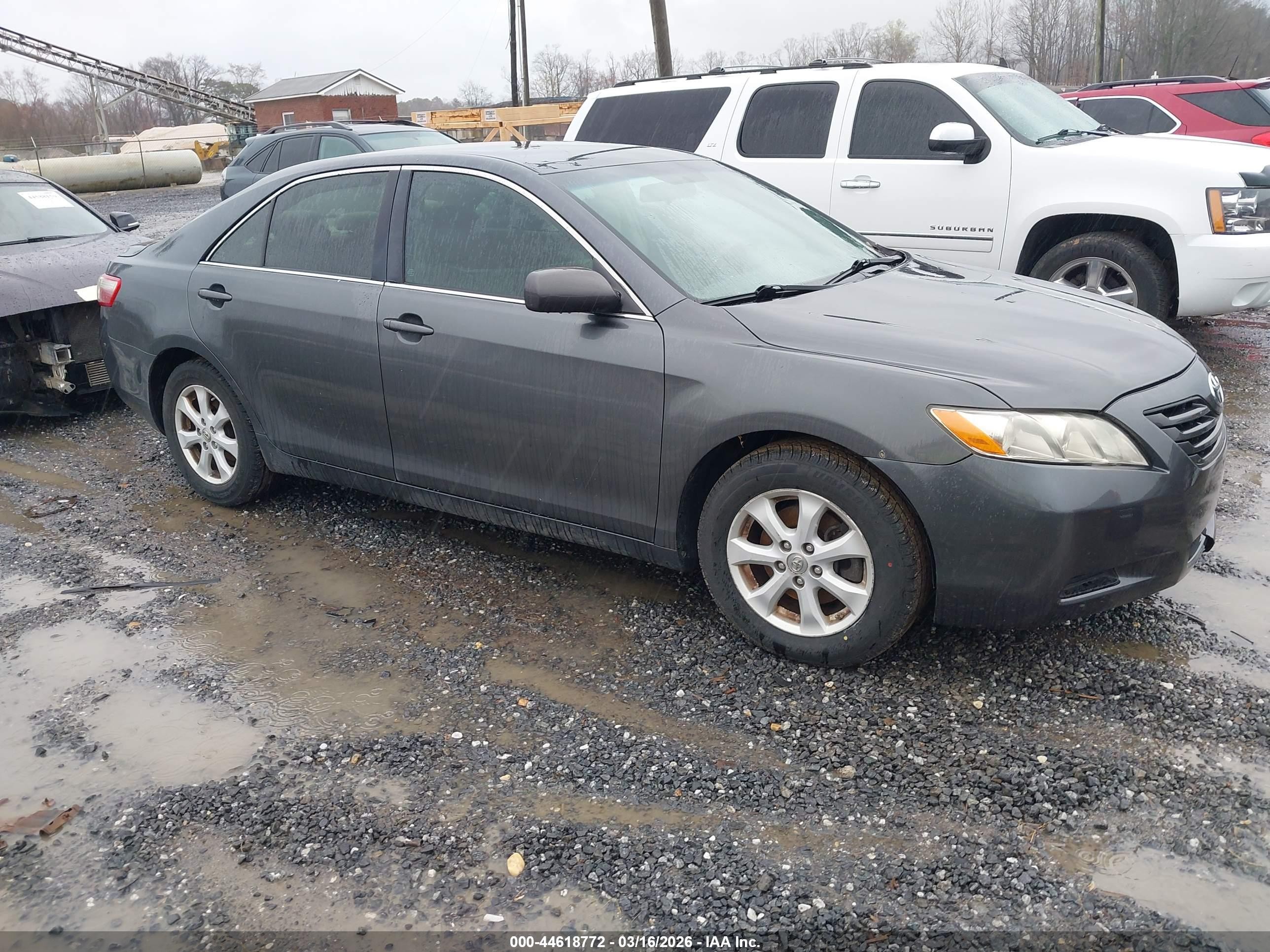 2009 Toyota Camry Le Gray vin: 4T1BE46K29U380163