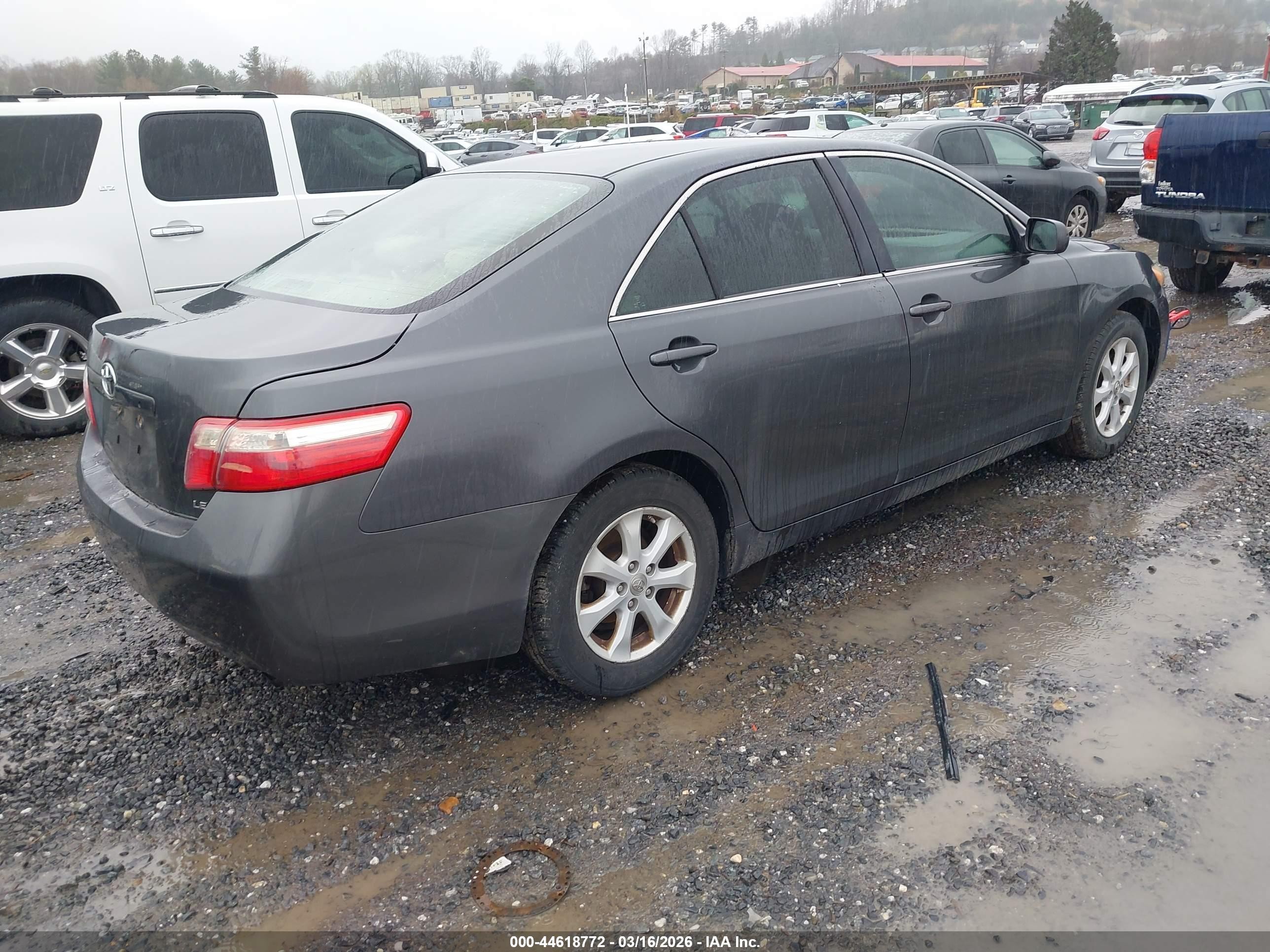 2009 Toyota Camry Le Gray vin: 4T1BE46K29U380163