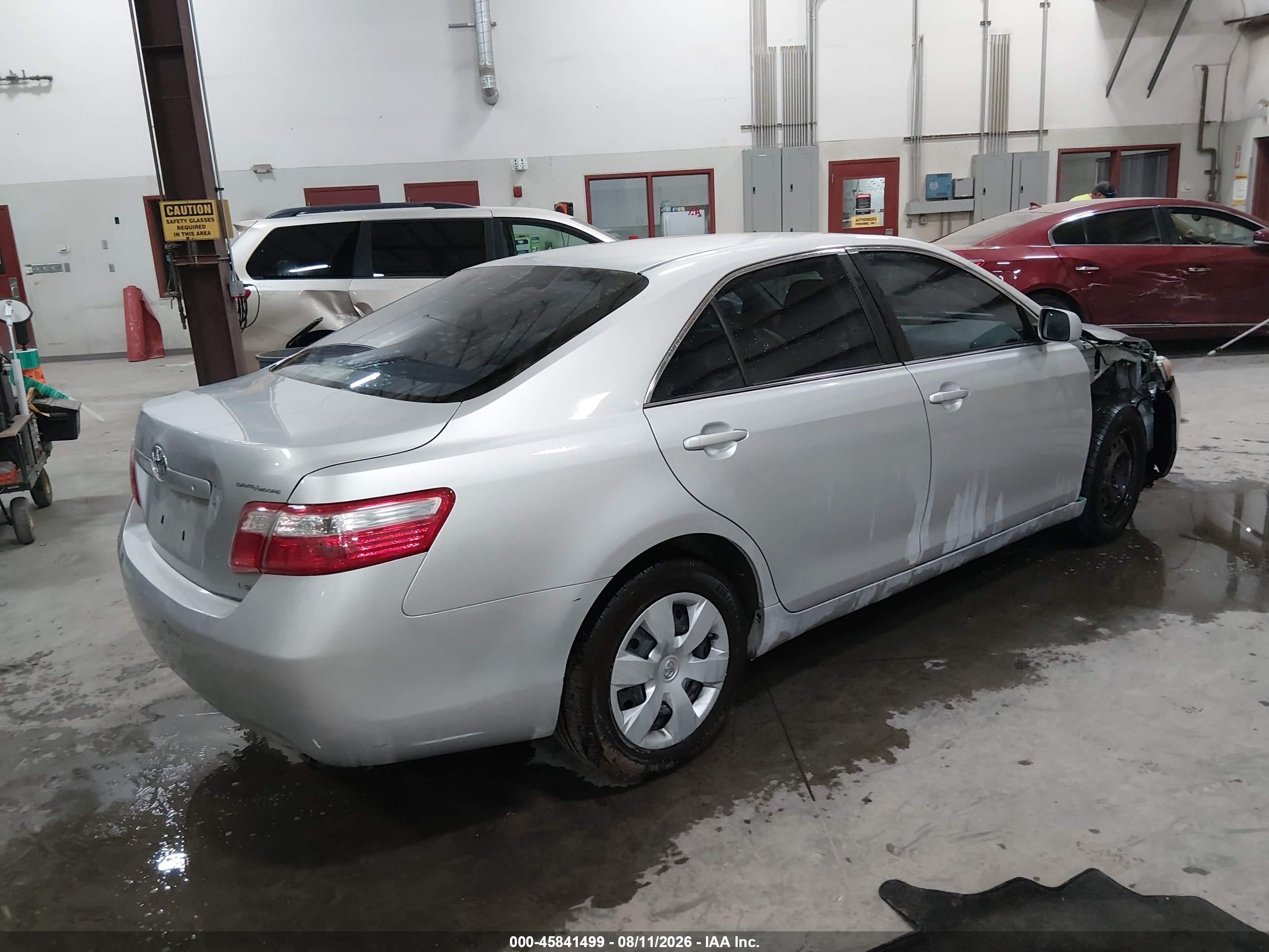 2009 Toyota Camry Le Gray vin: 4T1BE46K29U381085
