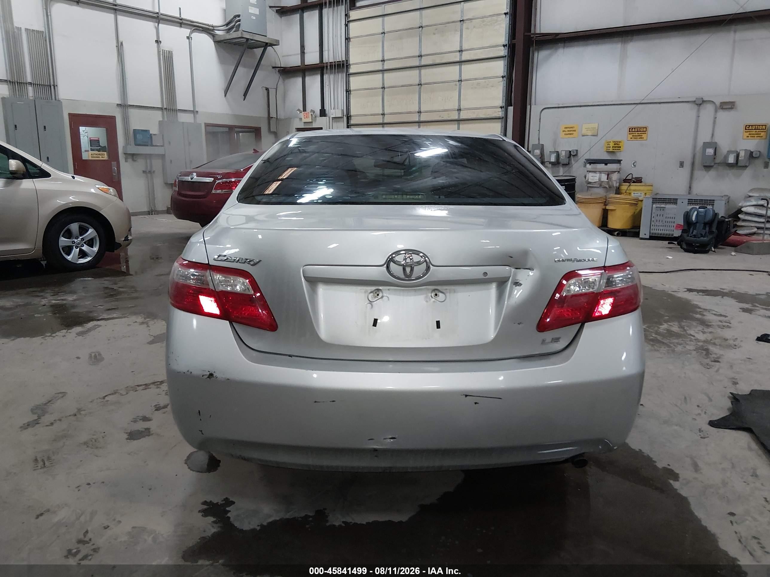 2009 Toyota Camry Le Gray vin: 4T1BE46K29U381085