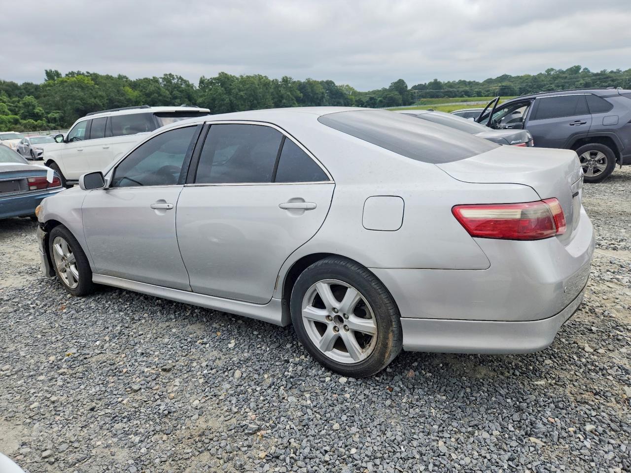 2009 Toyota Camry Se Silver vin: 4T1BE46K29U396511