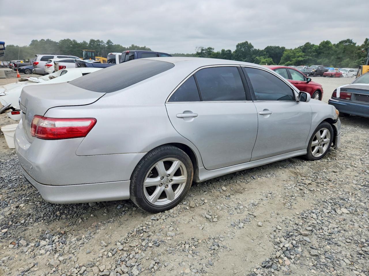 2009 Toyota Camry Se Silver vin: 4T1BE46K29U396511