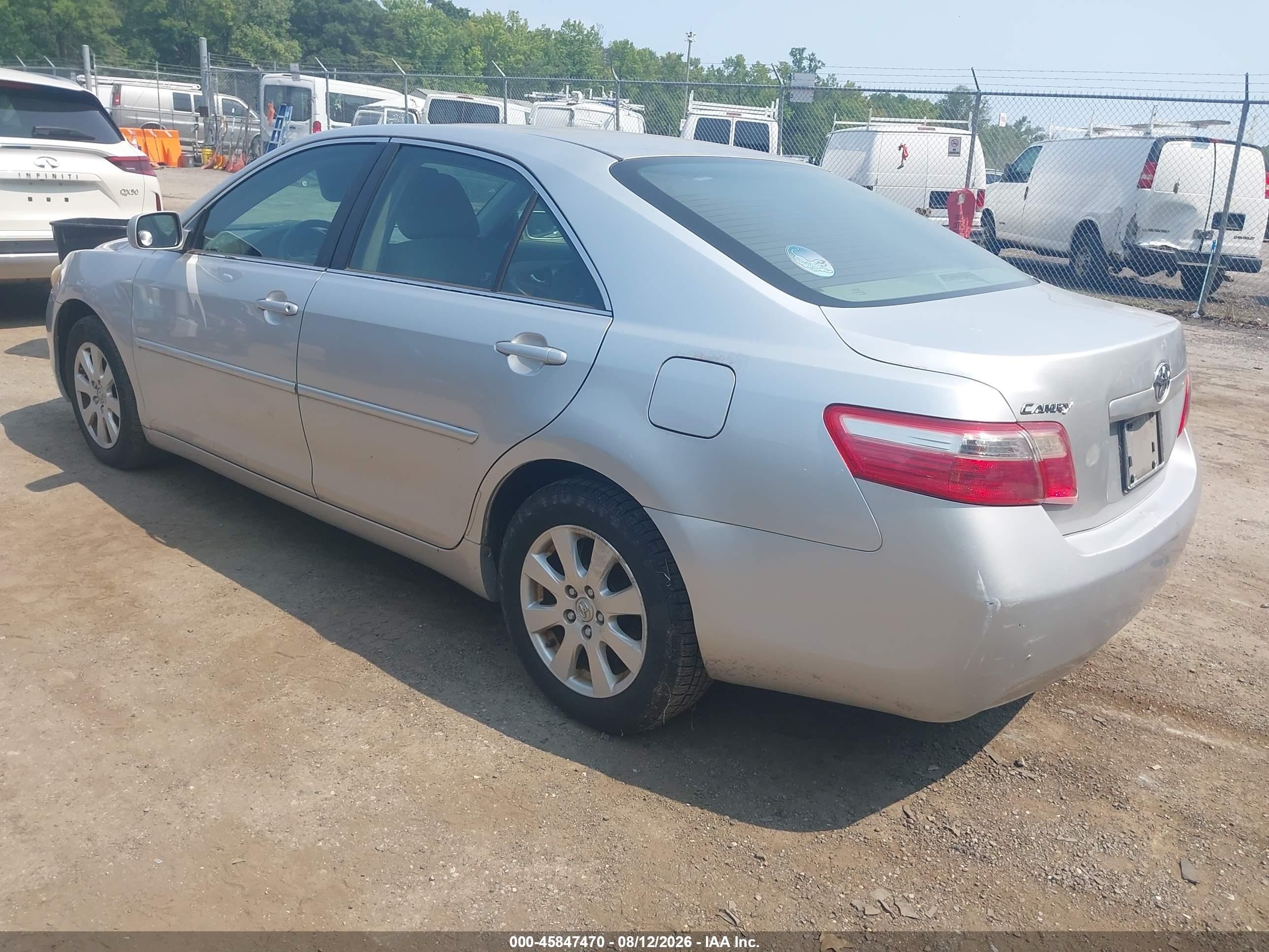 2009 Toyota Camry Xle Silver vin: 4T1BE46K29U411699