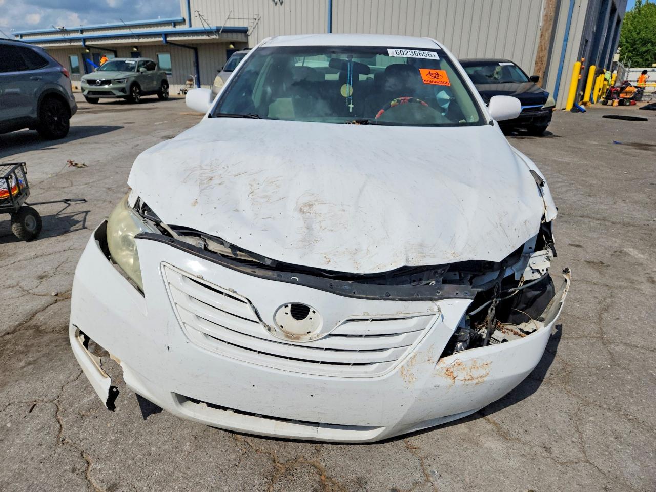 2009 Toyota Camry Le White vin: 4T1BE46K29U803727