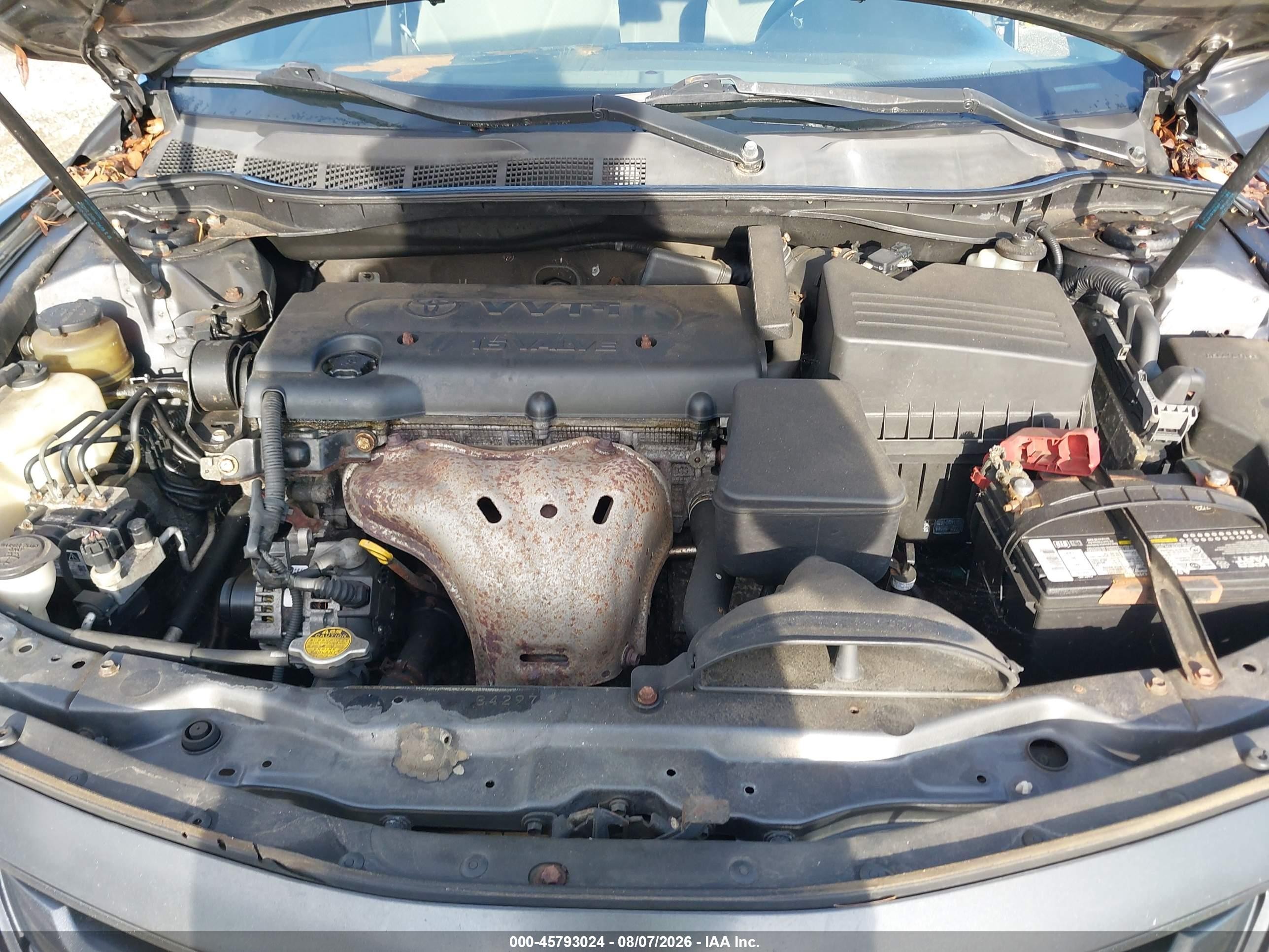 2009 Toyota Camry Le Gray vin: 4T1BE46K29U804361