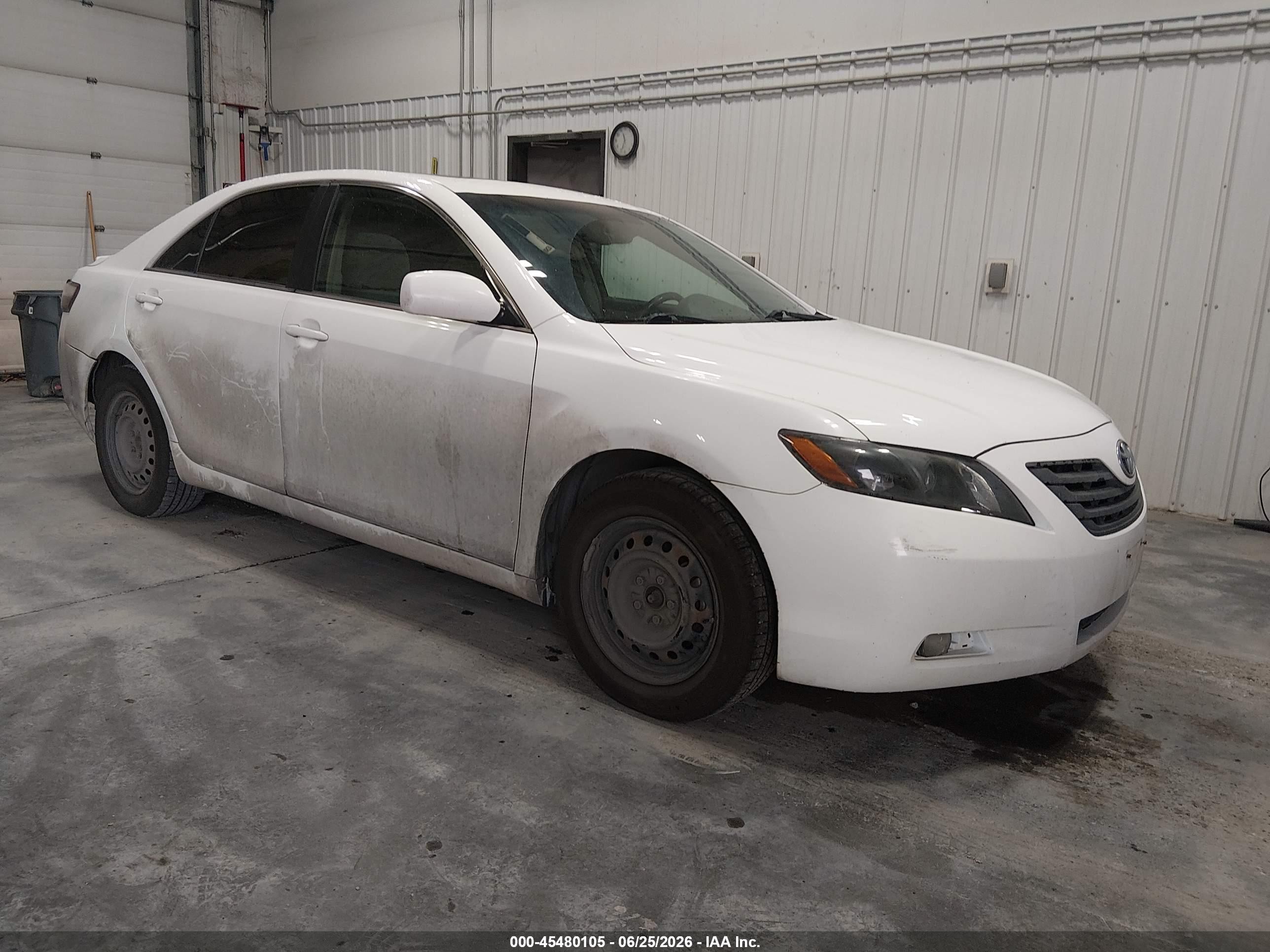 2009 Toyota Camry Le White vin: 4T1BE46K29U811486