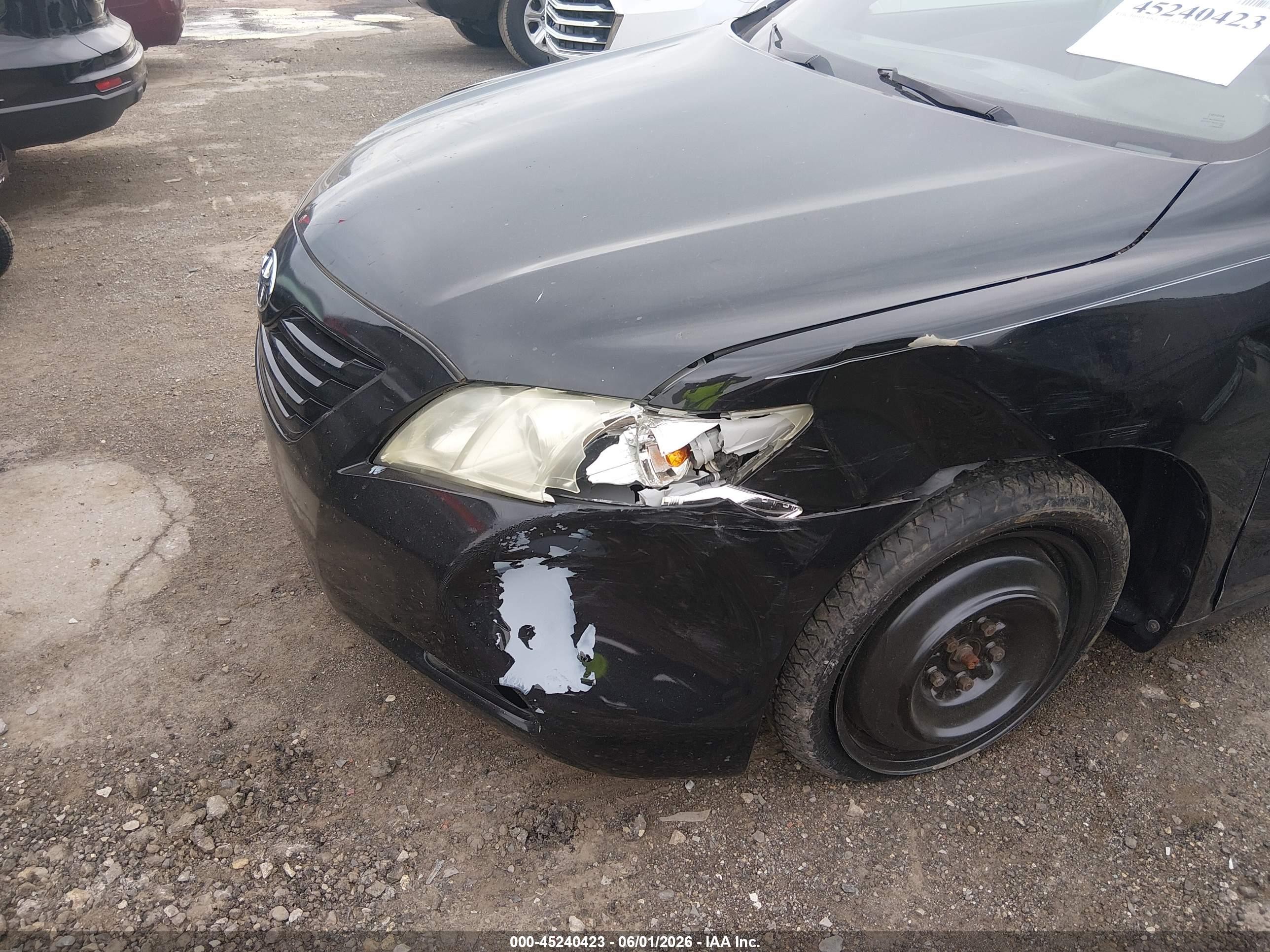 2009 Toyota Camry Le Black vin: 4T1BE46K29U825470