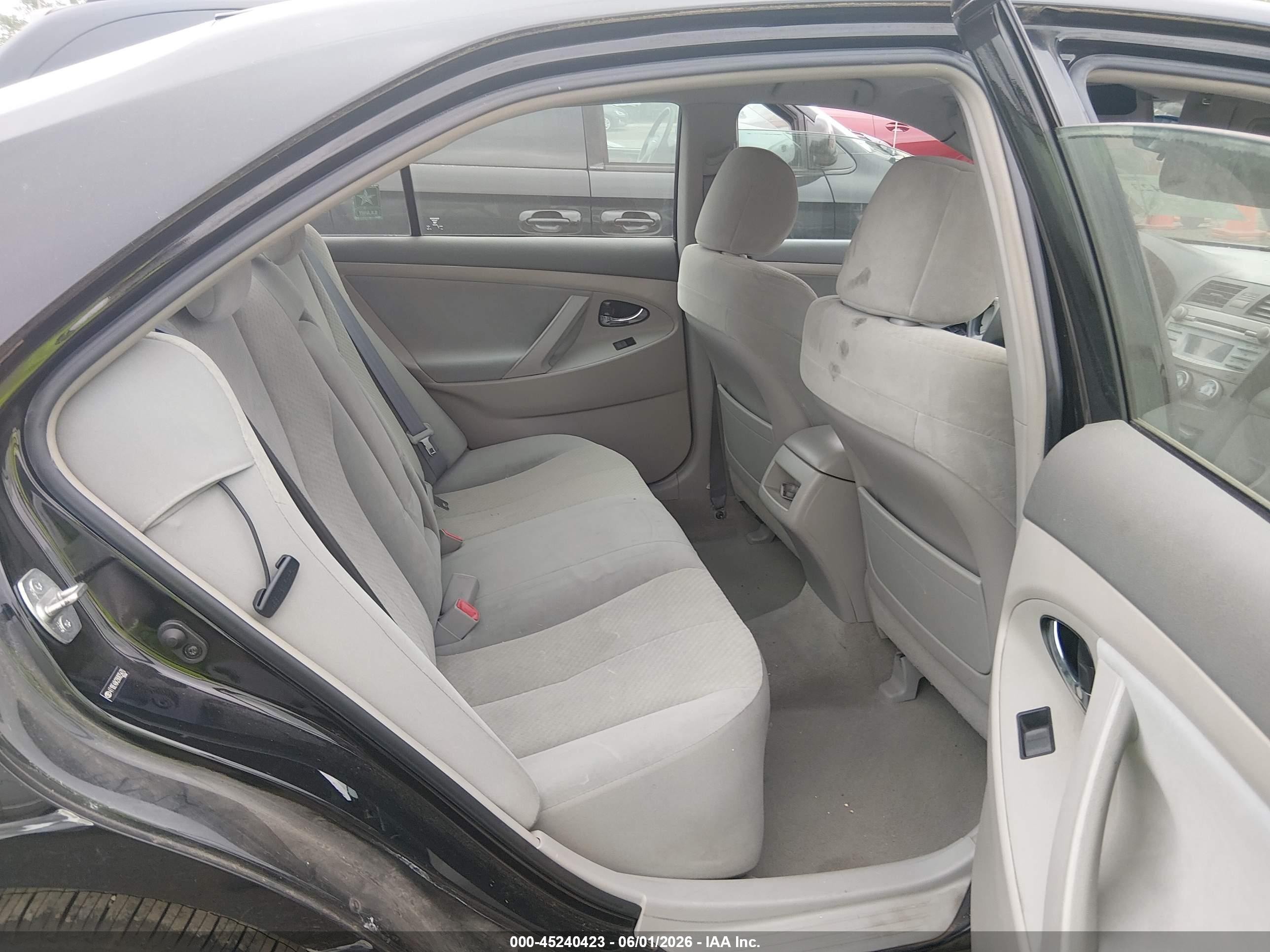 2009 Toyota Camry Le Black vin: 4T1BE46K29U825470