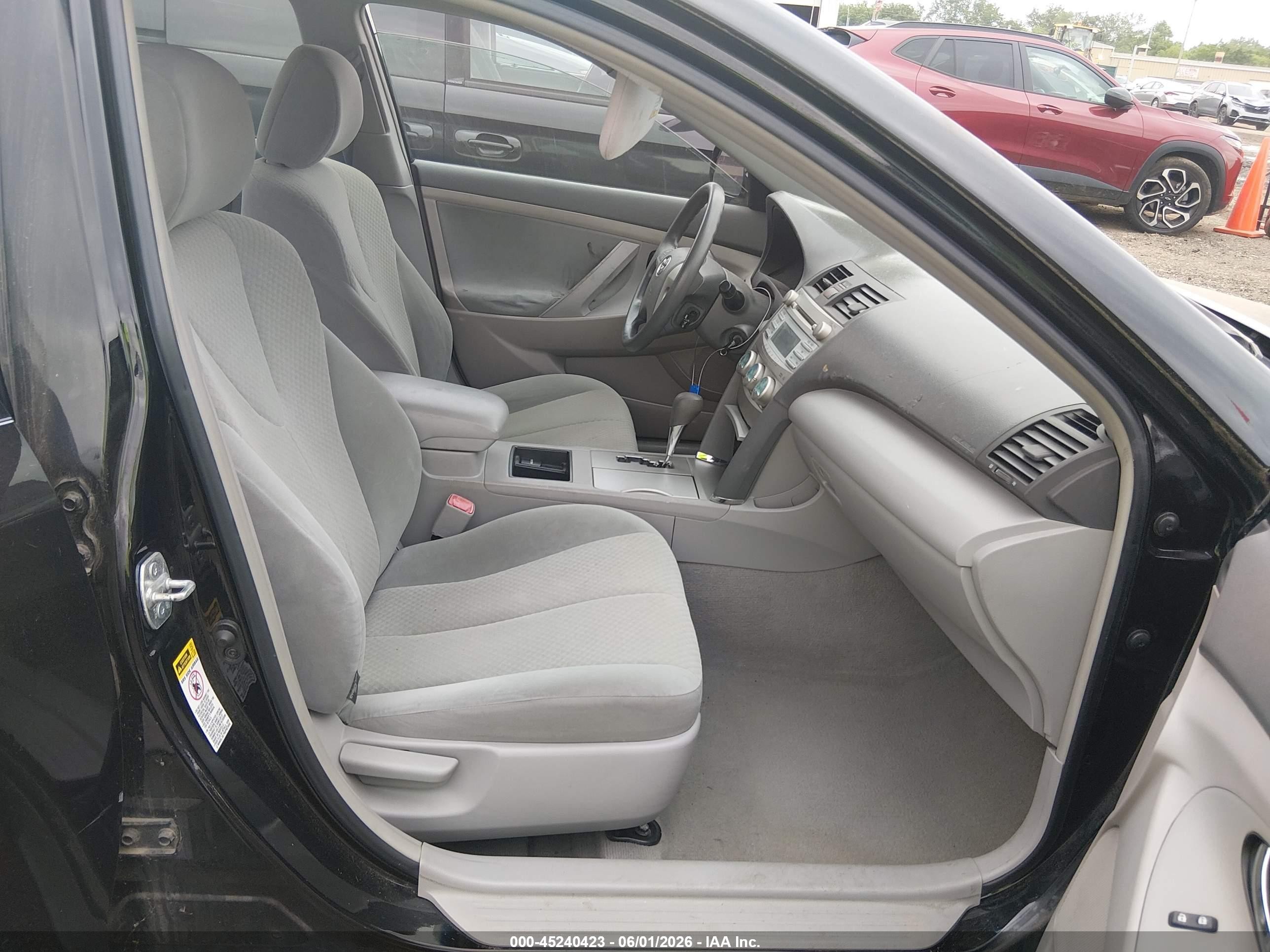 2009 Toyota Camry Le Black vin: 4T1BE46K29U825470