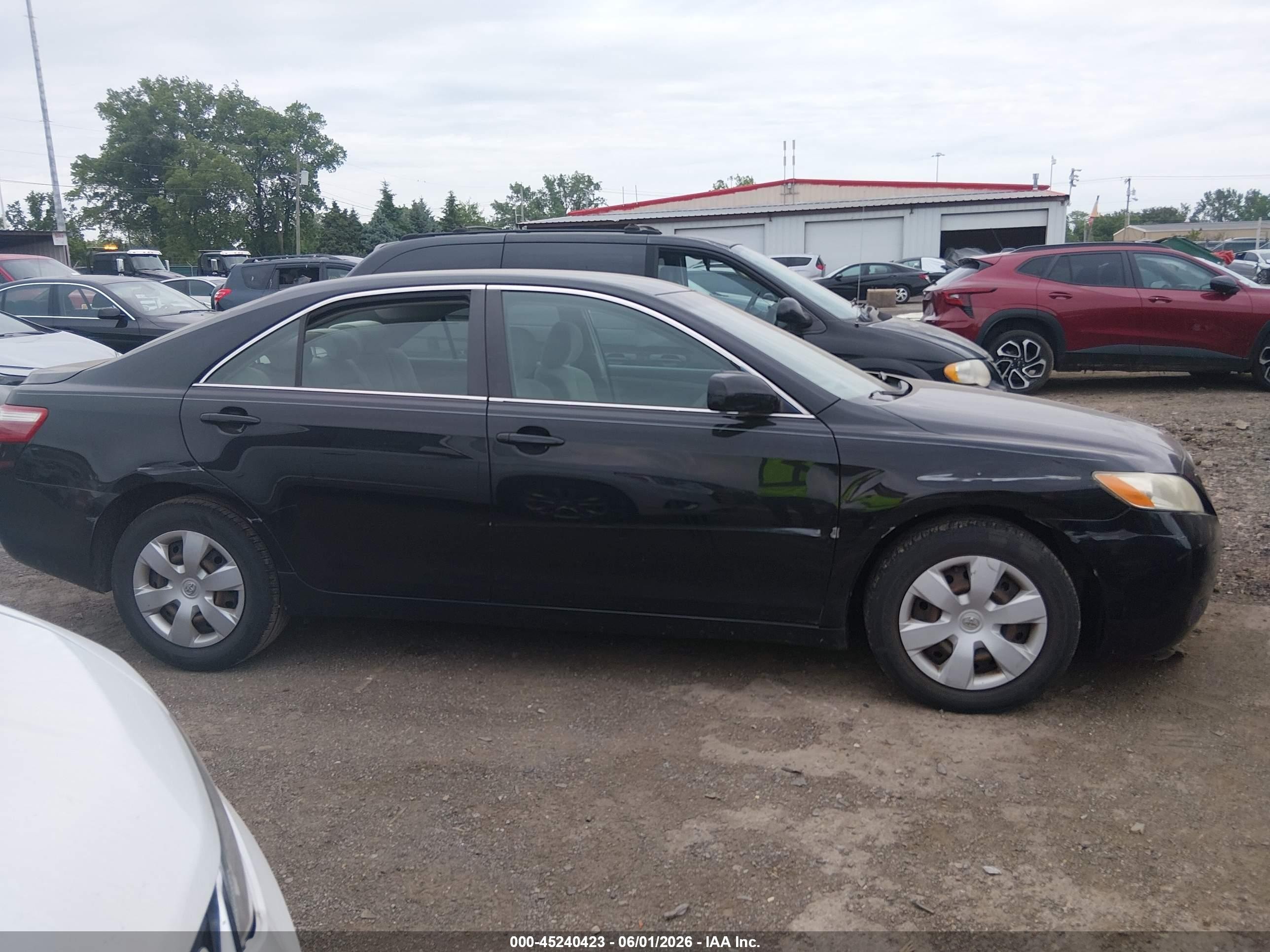 2009 Toyota Camry Le Black vin: 4T1BE46K29U825470