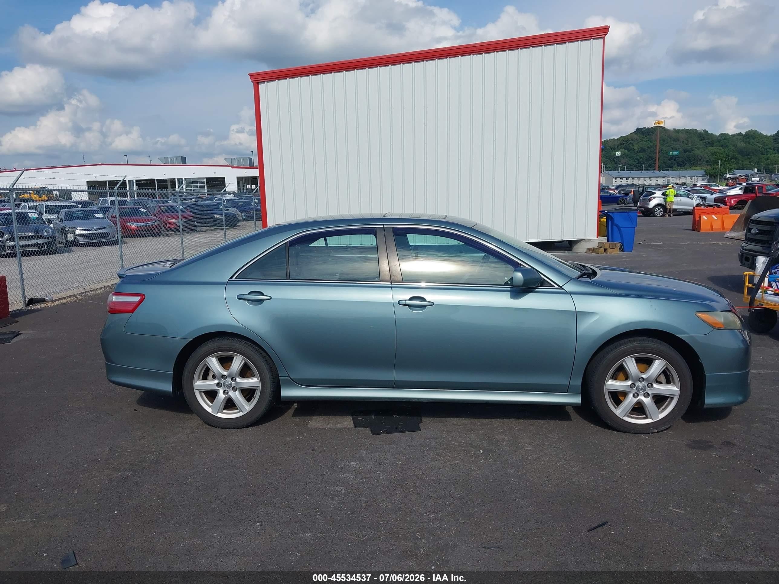 2009 Toyota Camry Se Blue vin: 4T1BE46K29U829888