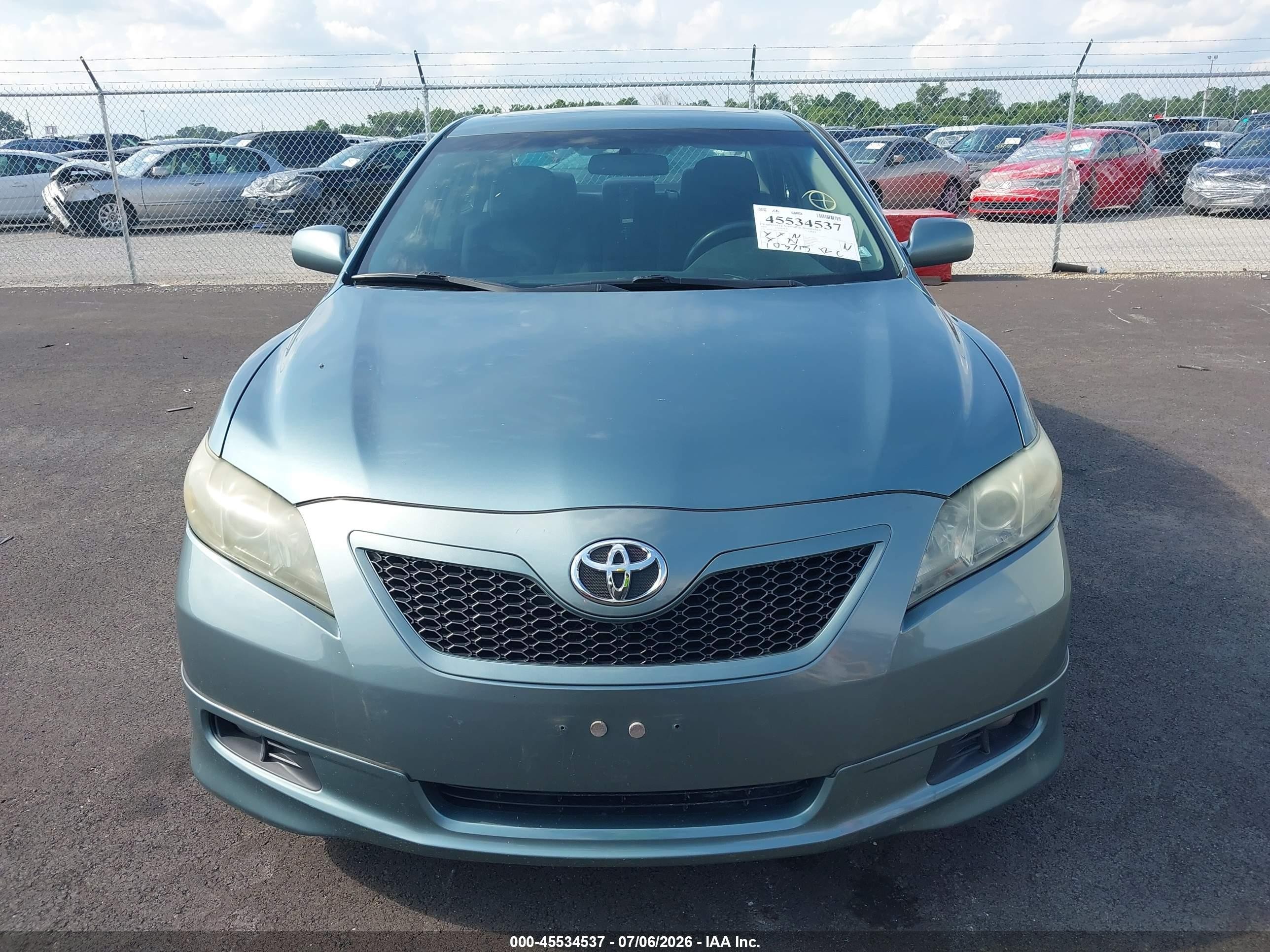 2009 Toyota Camry Se Blue vin: 4T1BE46K29U829888