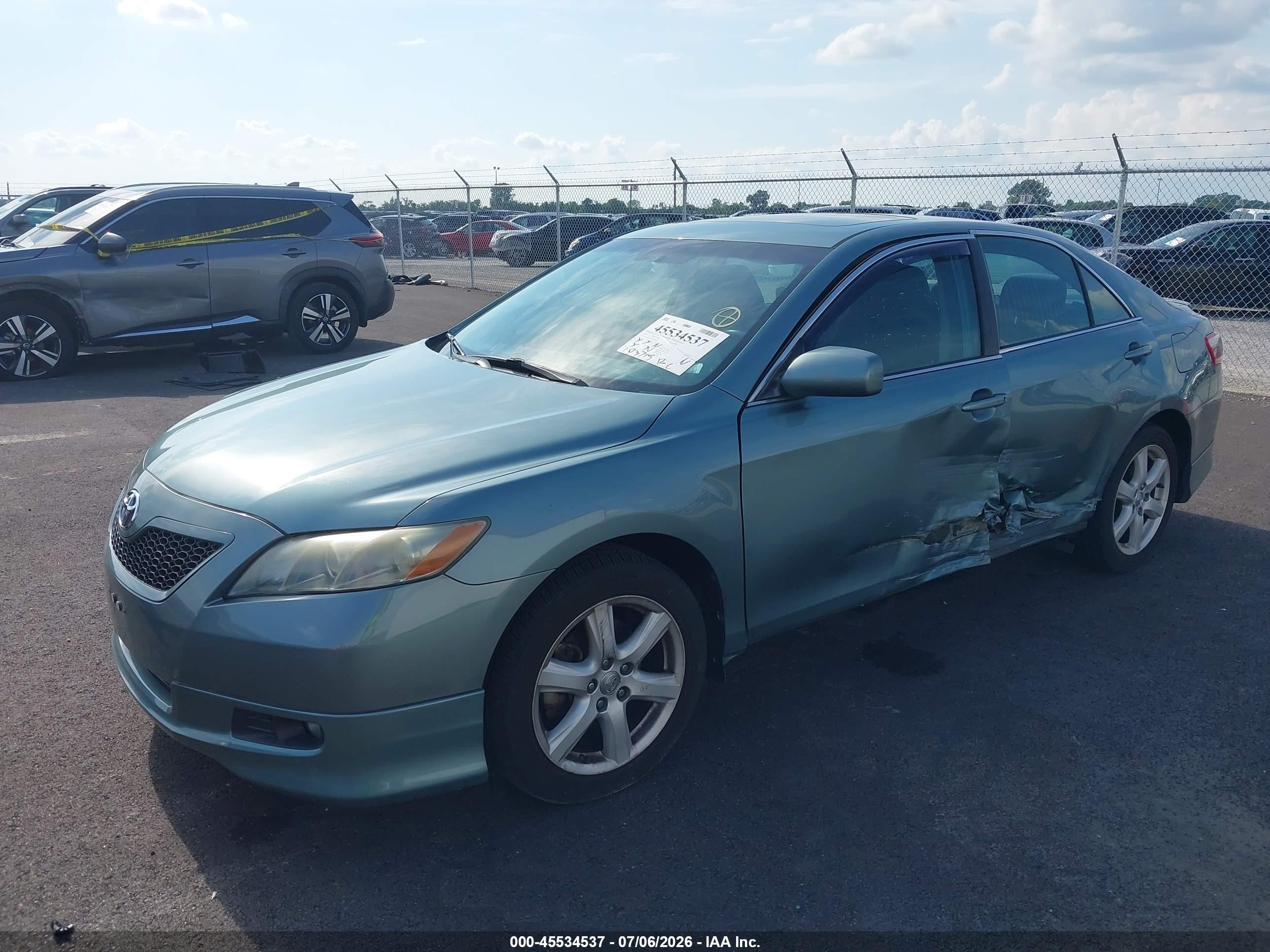 2009 Toyota Camry Se Blue vin: 4T1BE46K29U829888
