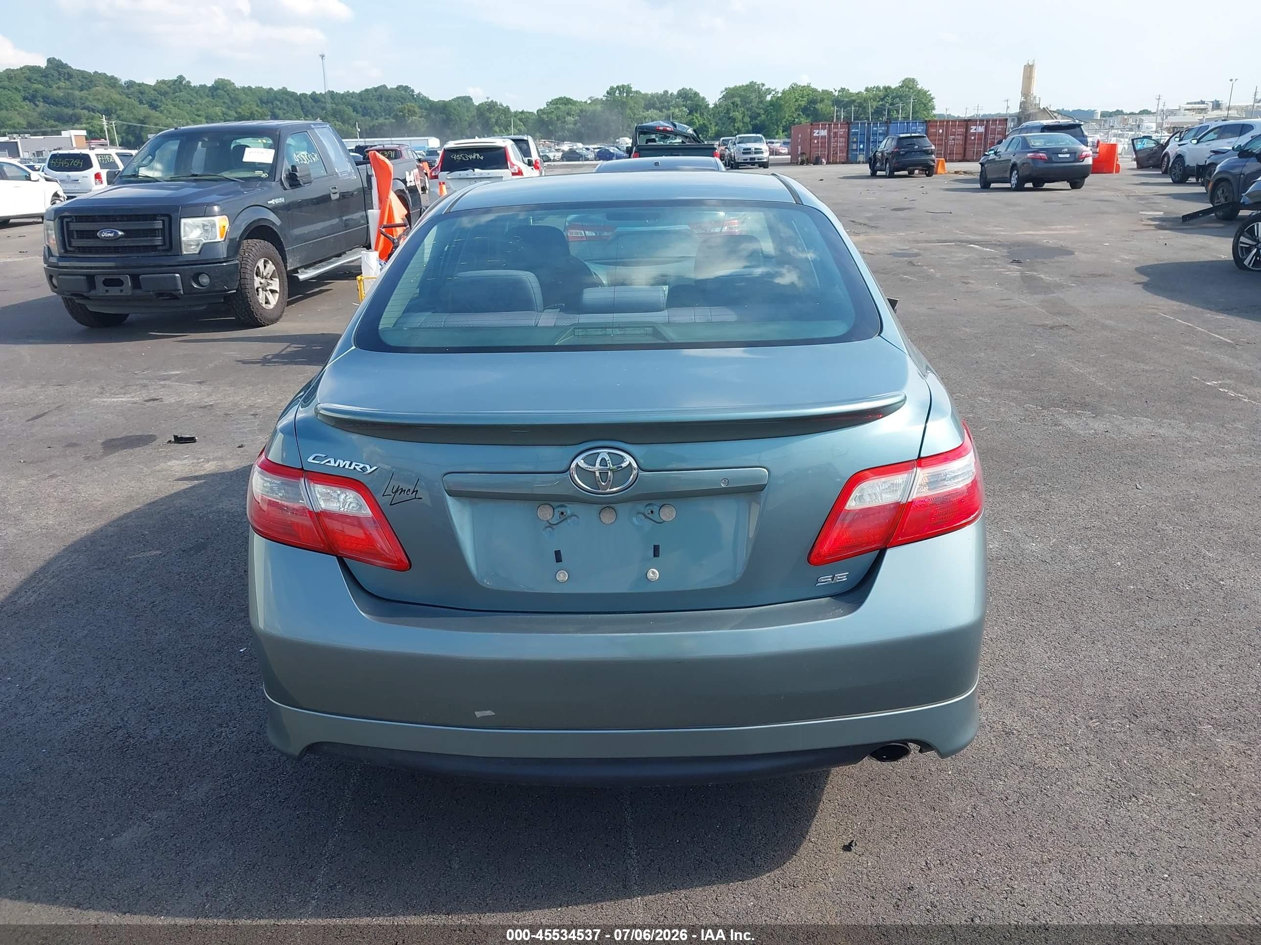 2009 Toyota Camry Se Blue vin: 4T1BE46K29U829888