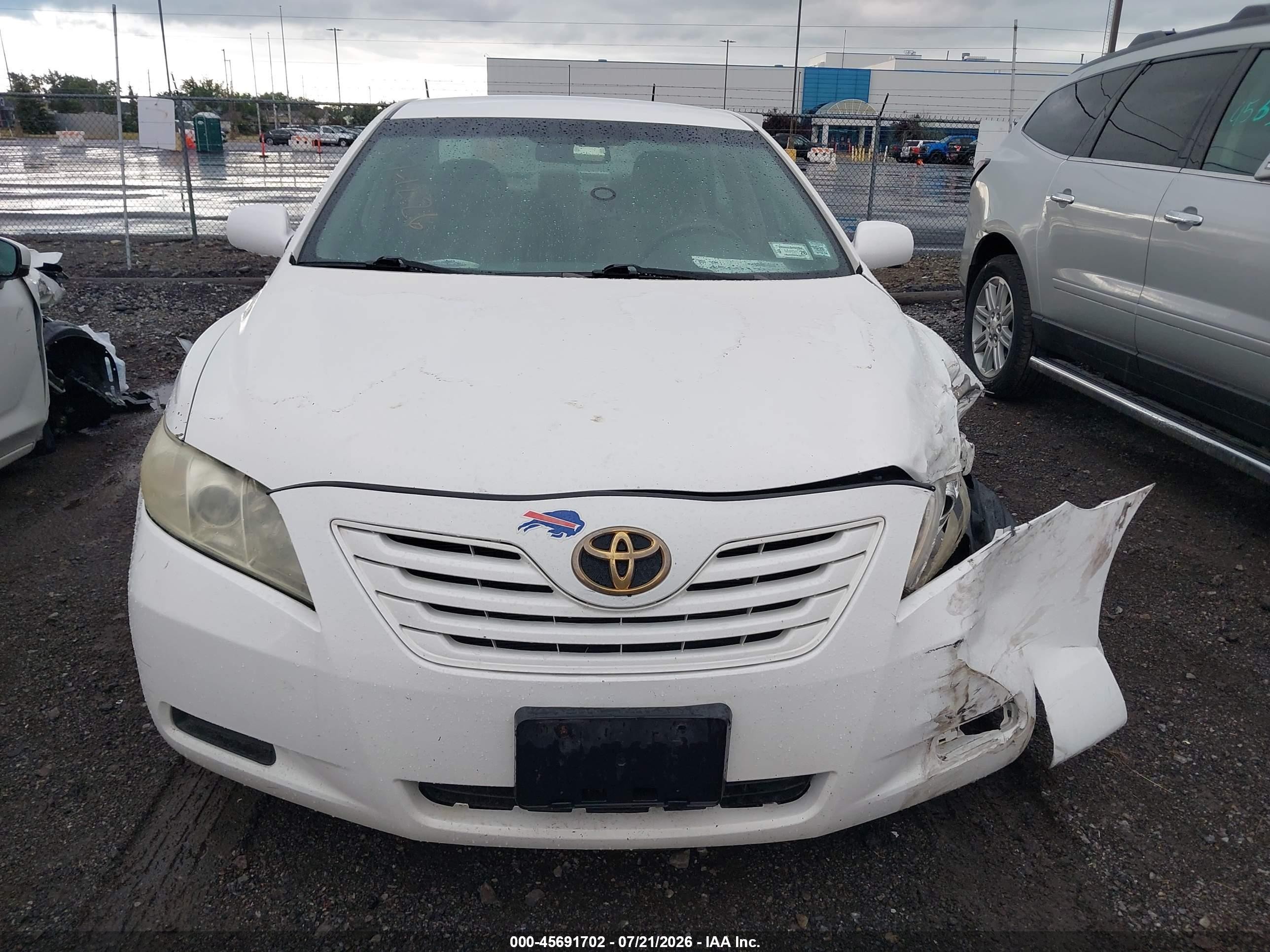2009 Toyota Camry Le Белый vin: 4T1BE46K29U843919