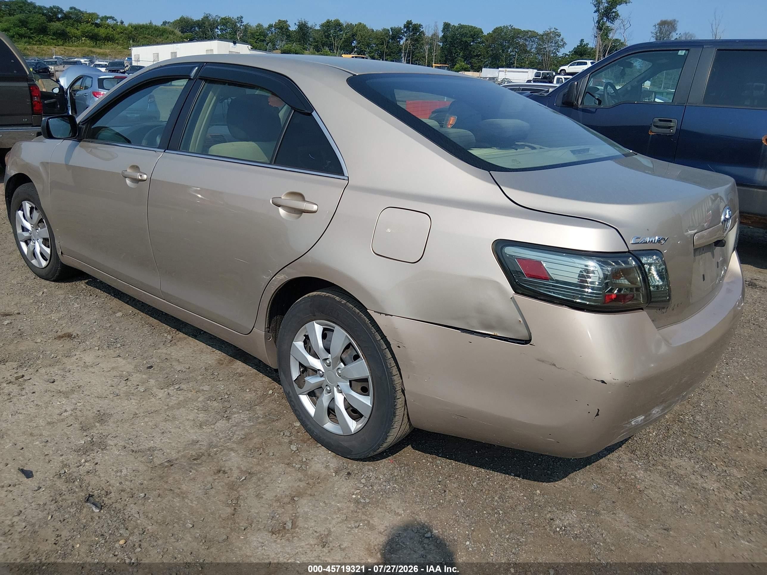 2009 Toyota Camry Le Beige vin: 4T1BE46K29U852880