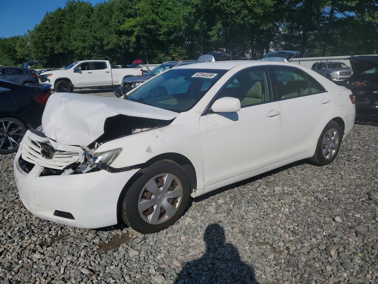 2009 Toyota Camry Le Белый vin: 4T1BE46K29U863247