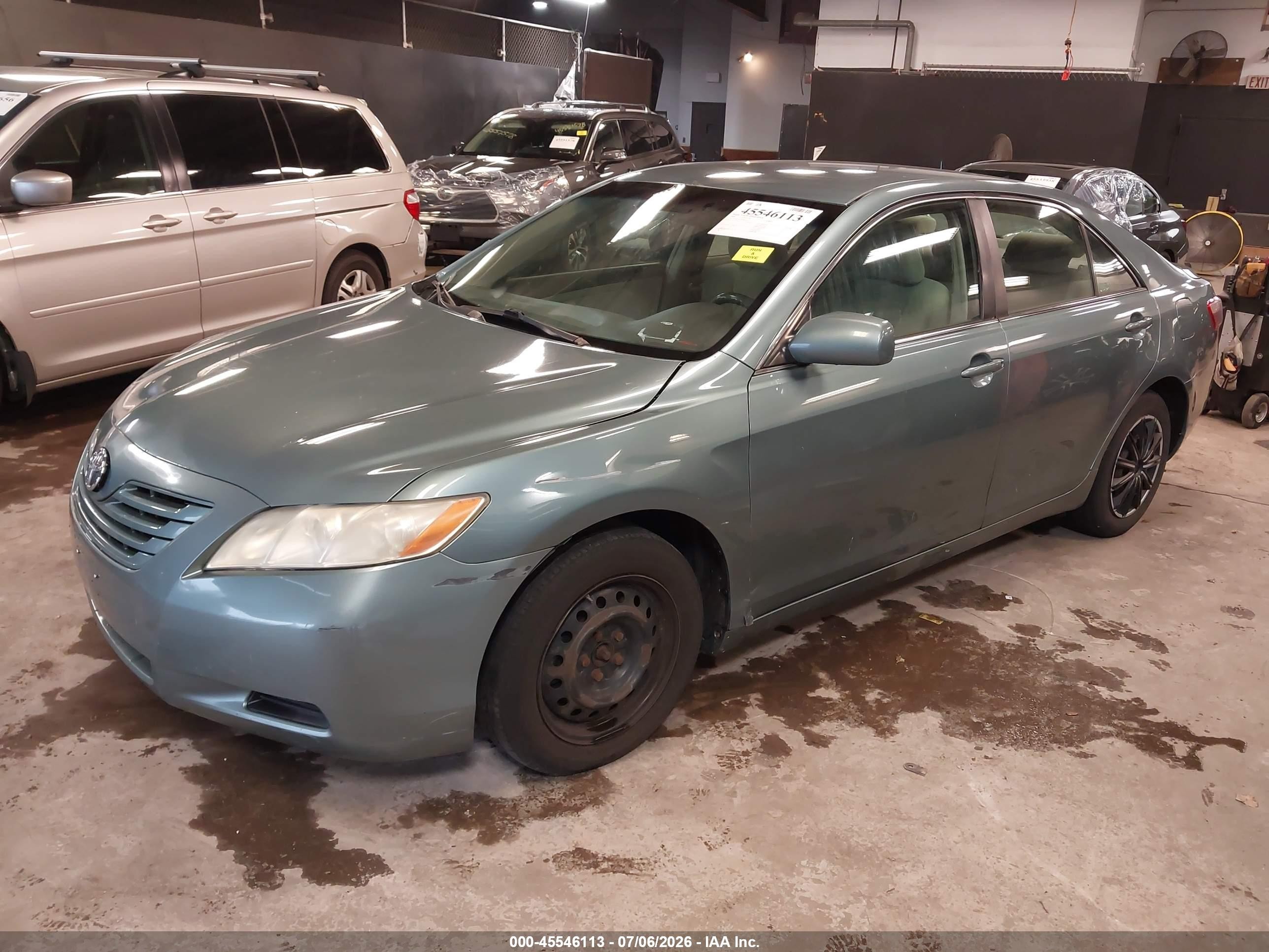 2009 Toyota Camry Le Light Blue vin: 4T1BE46K29U893221