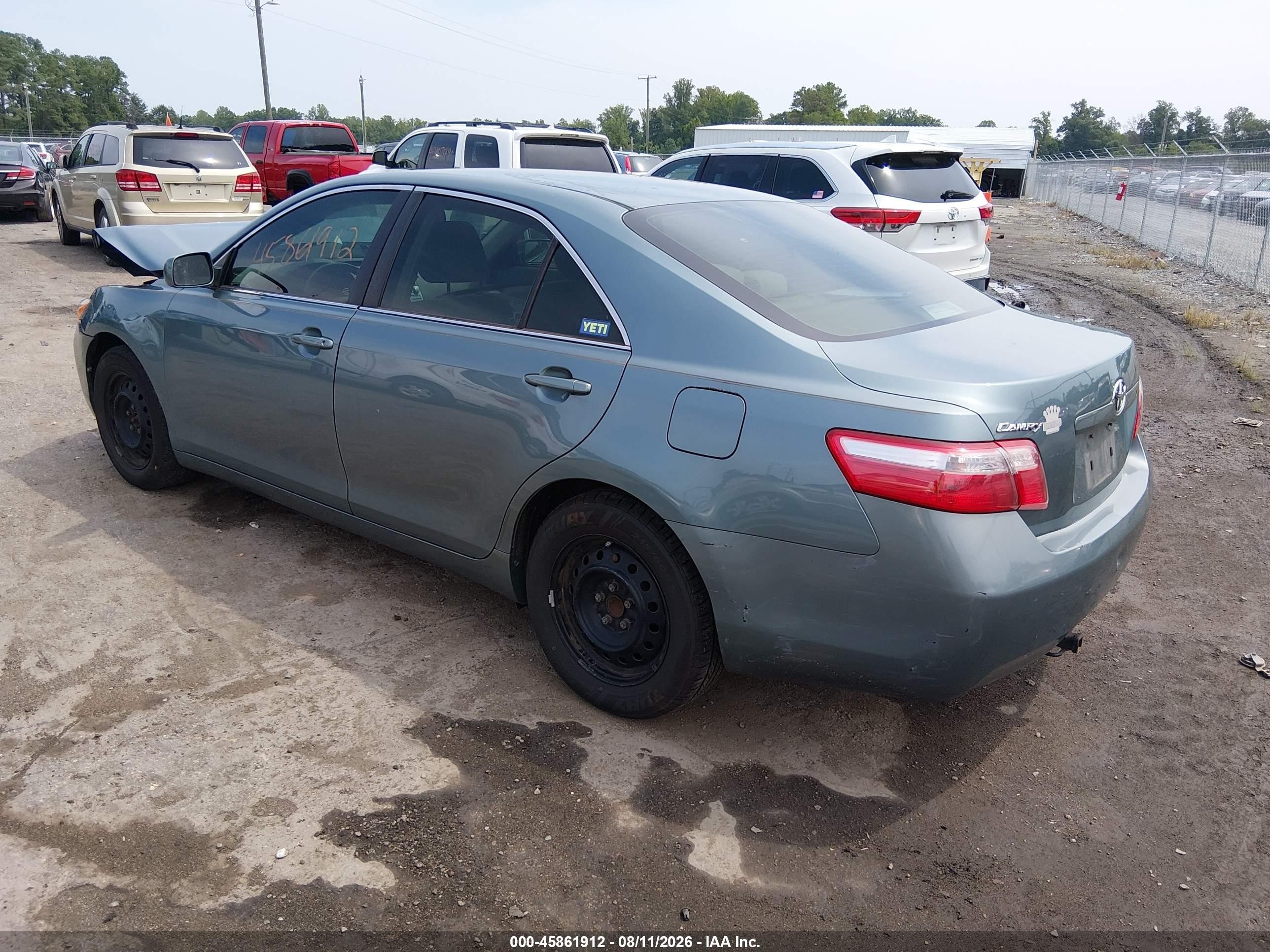 2009 Toyota Camry Le Green vin: 4T1BE46K29U904637