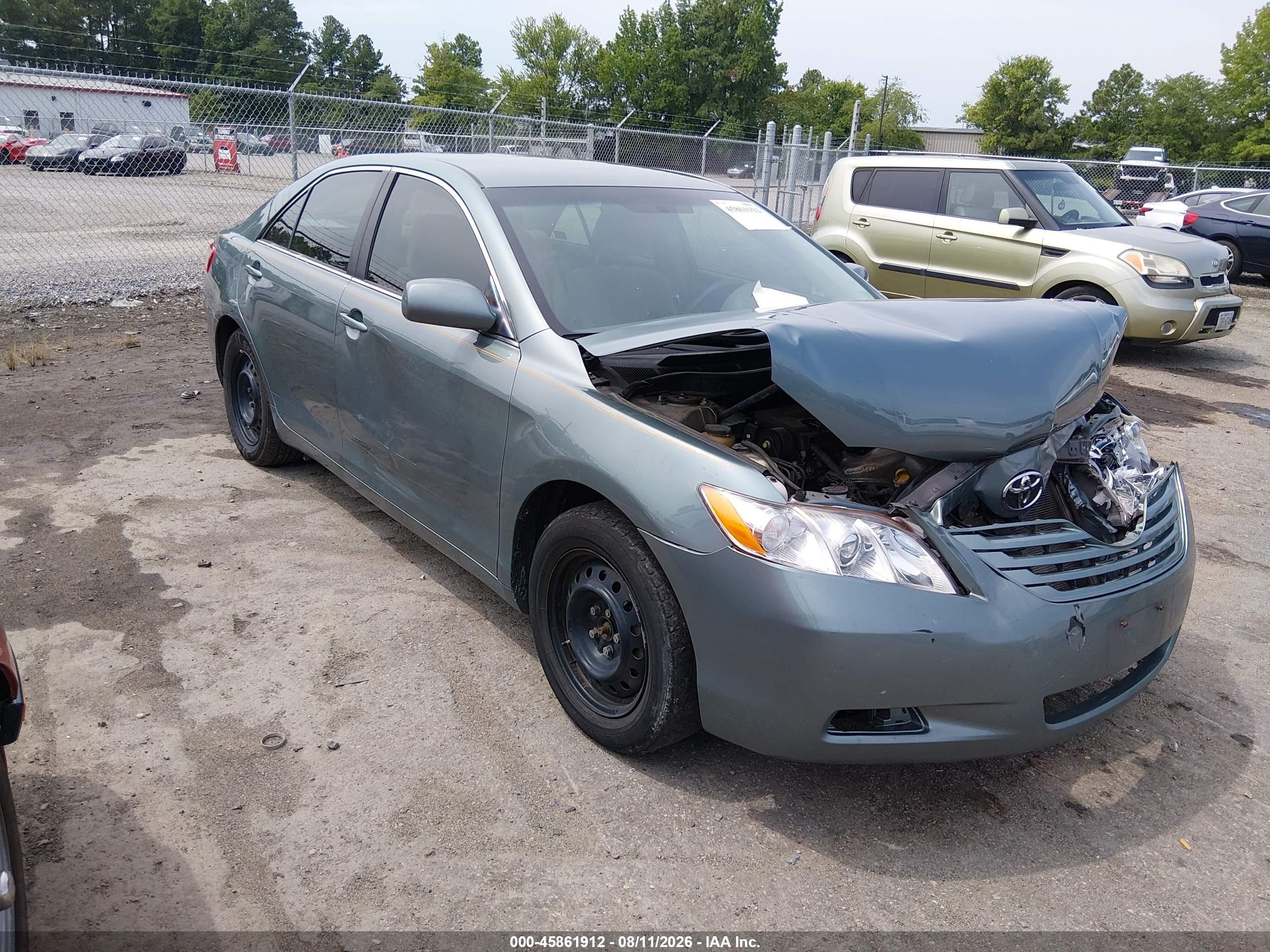 2009 Toyota Camry Le Green vin: 4T1BE46K29U904637