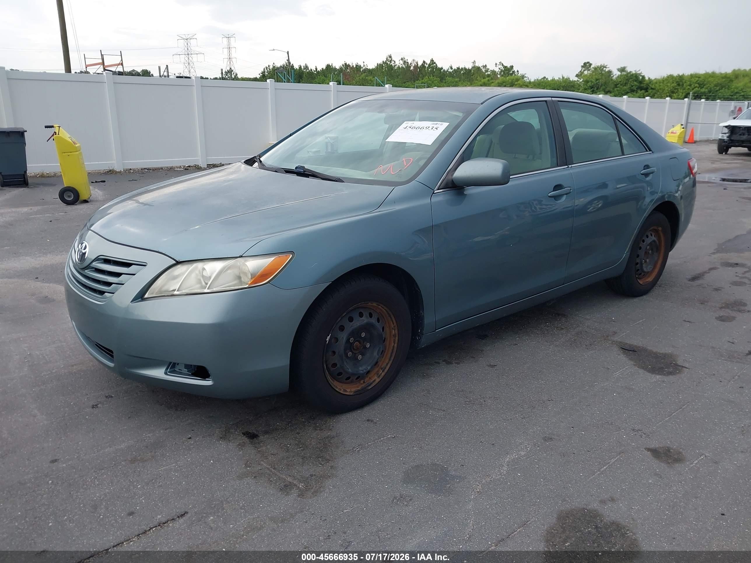 2009 Toyota Camry Le Green vin: 4T1BE46K29U917193