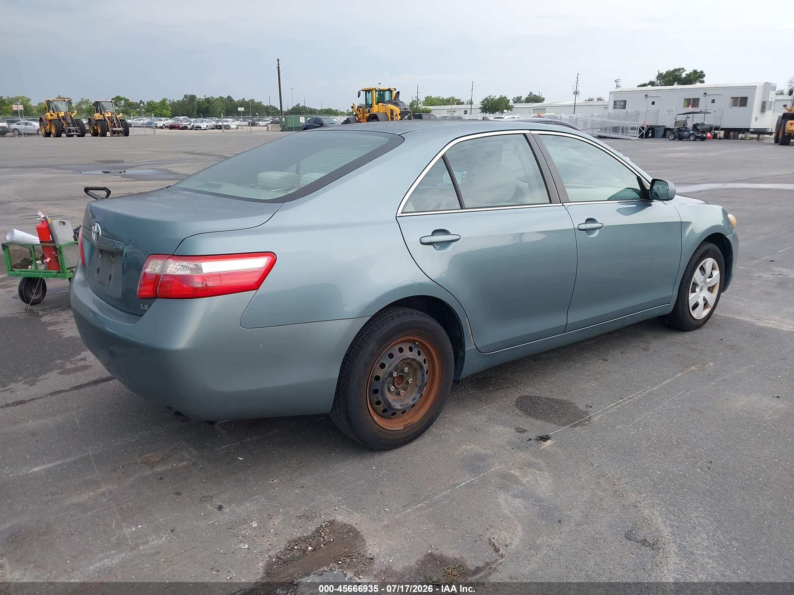 2009 Toyota Camry Le Green vin: 4T1BE46K29U917193