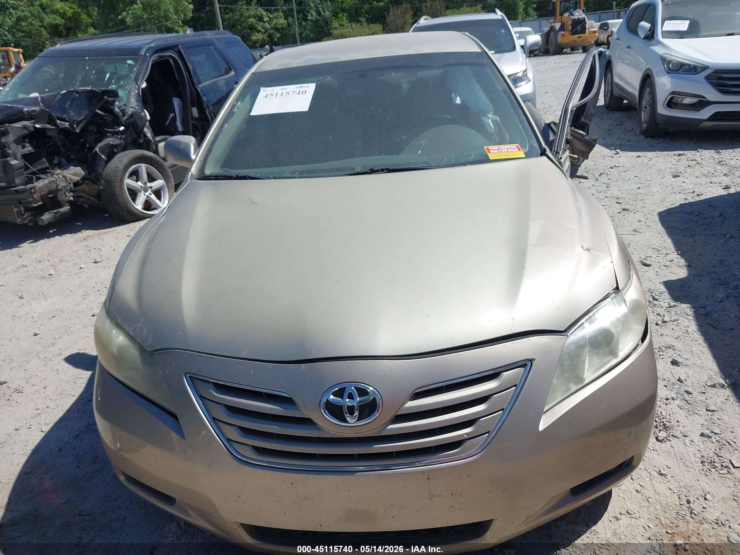 2007 Toyota Camry Ce Tan vin: 4T1BE46K37U027749
