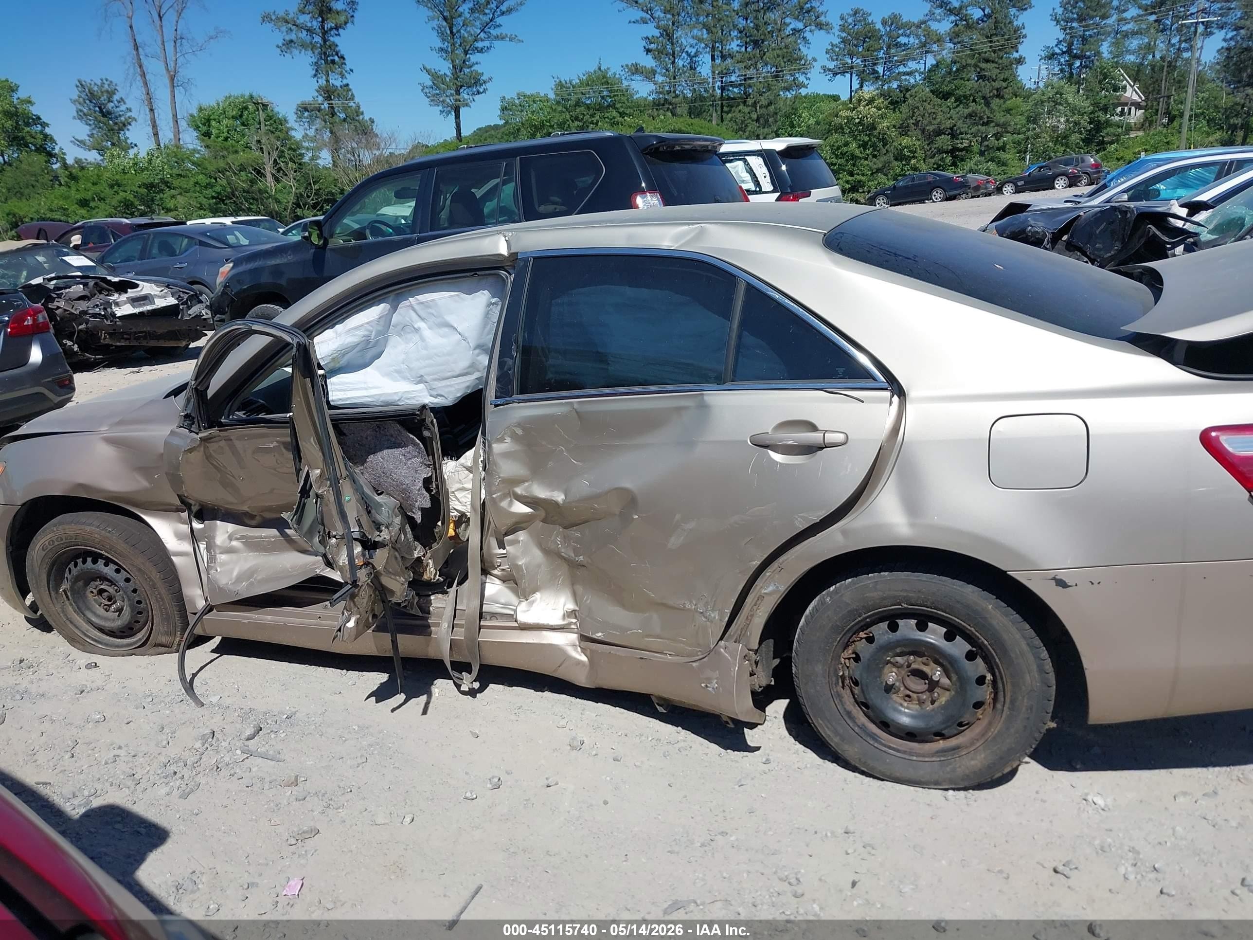 2007 Toyota Camry Ce Tan vin: 4T1BE46K37U027749
