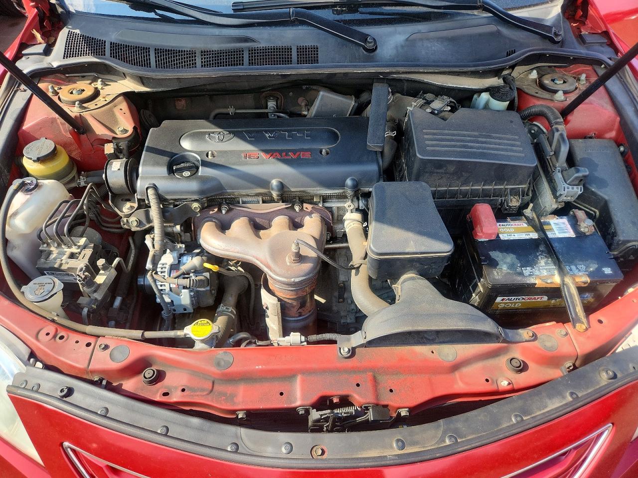 2007 Toyota Camry Xle Красный vin: 4T1BE46K37U051369