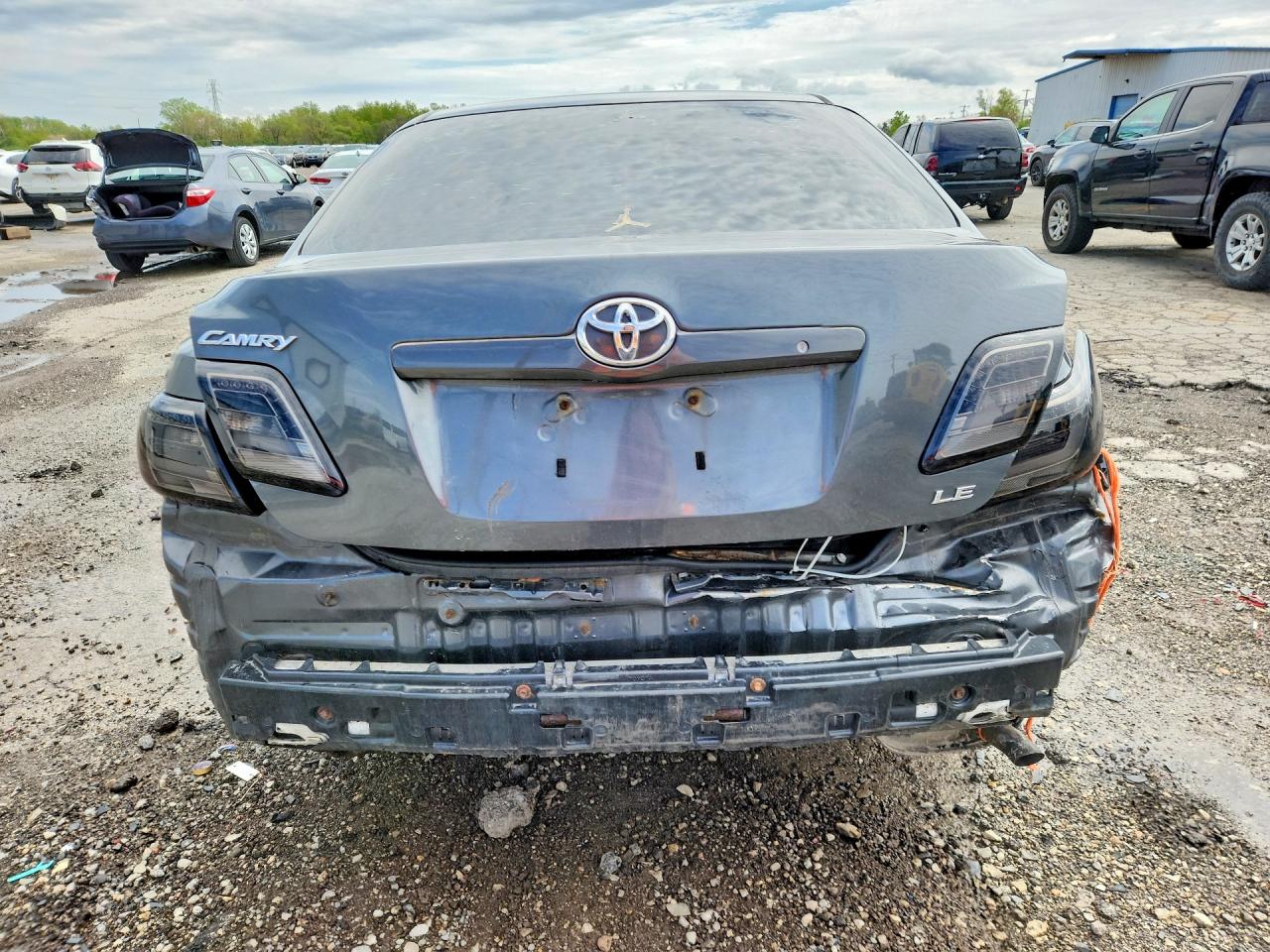 2007 Toyota Camry Le Gray vin: 4T1BE46K37U051713