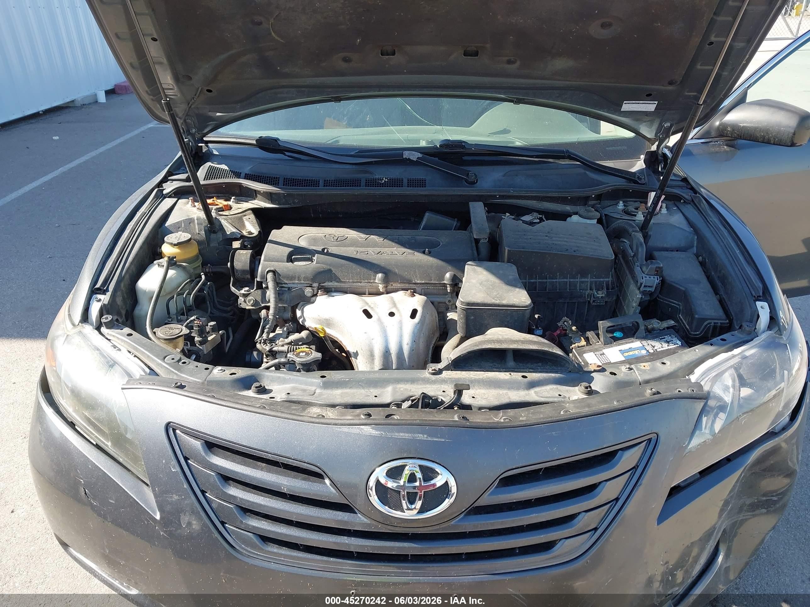 2007 Toyota Camry Le Gray vin: 4T1BE46K37U054045
