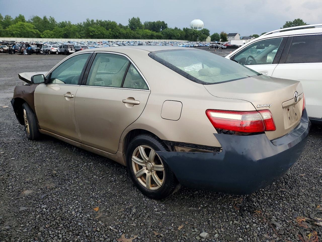 2007 Toyota Camry Le Желто-коричневый vin: 4T1BE46K37U103177
