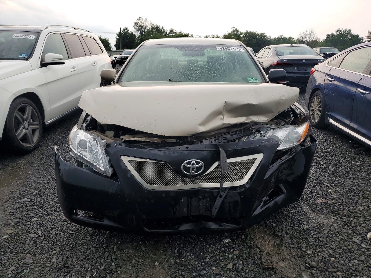 2007 Toyota Camry Le Желто-коричневый vin: 4T1BE46K37U103177