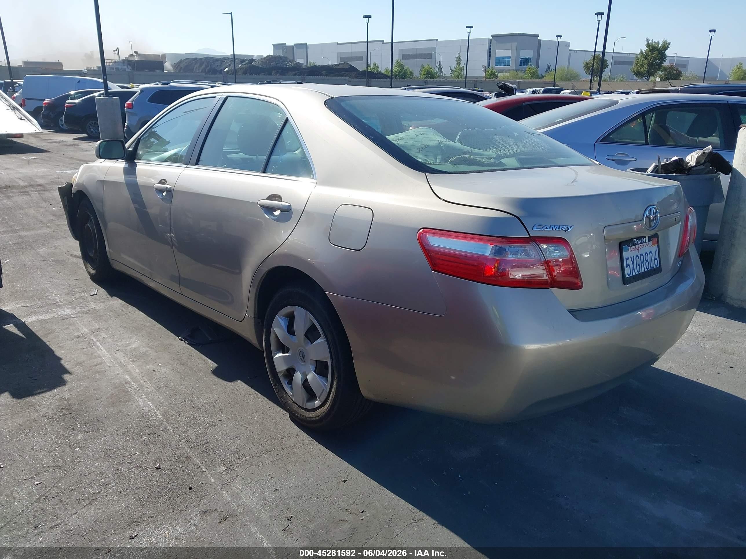 2007 Toyota Camry Ce Gold vin: 4T1BE46K37U103695