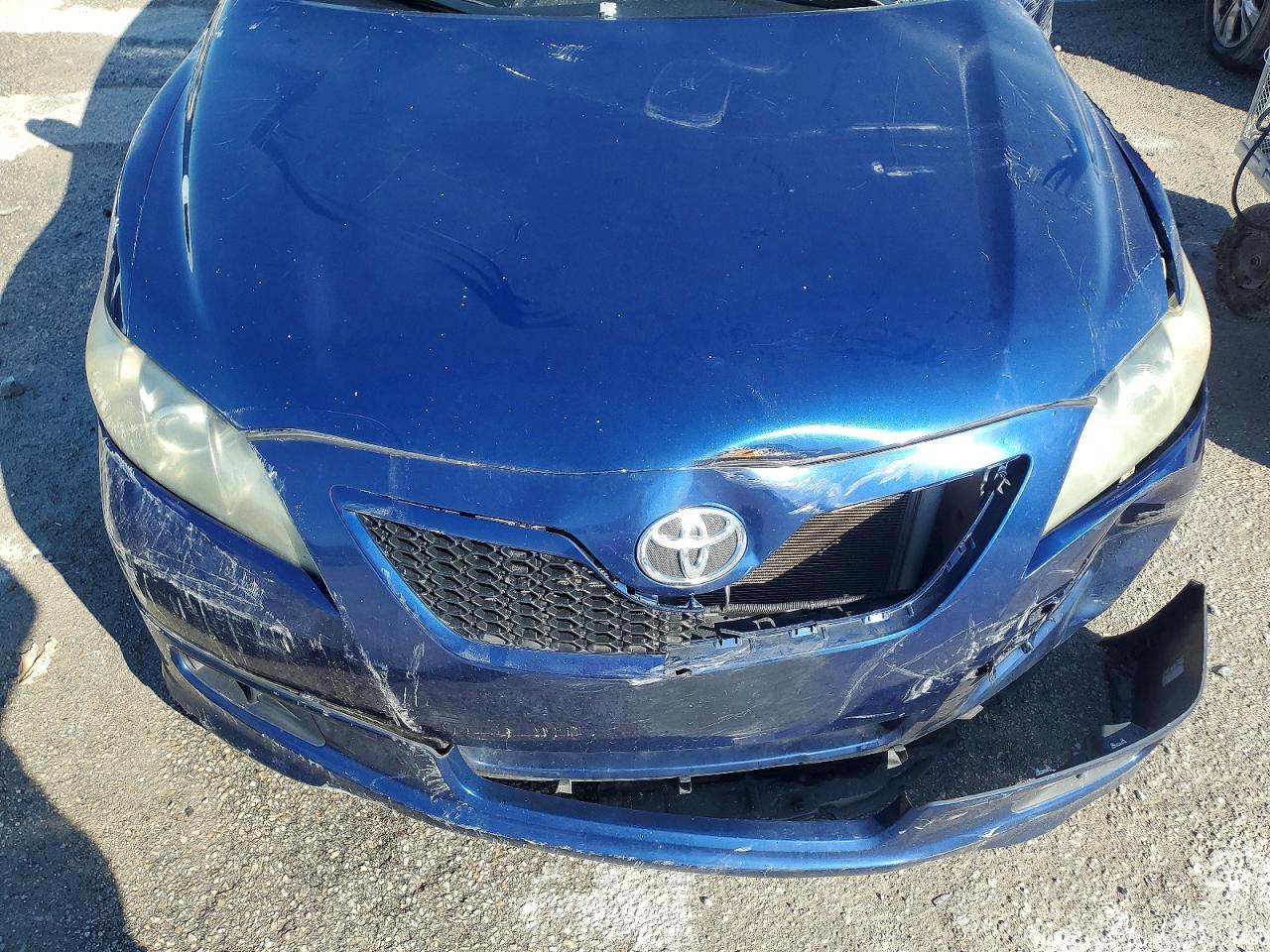 2007 Toyota Camry Se Blue vin: 4T1BE46K37U110226