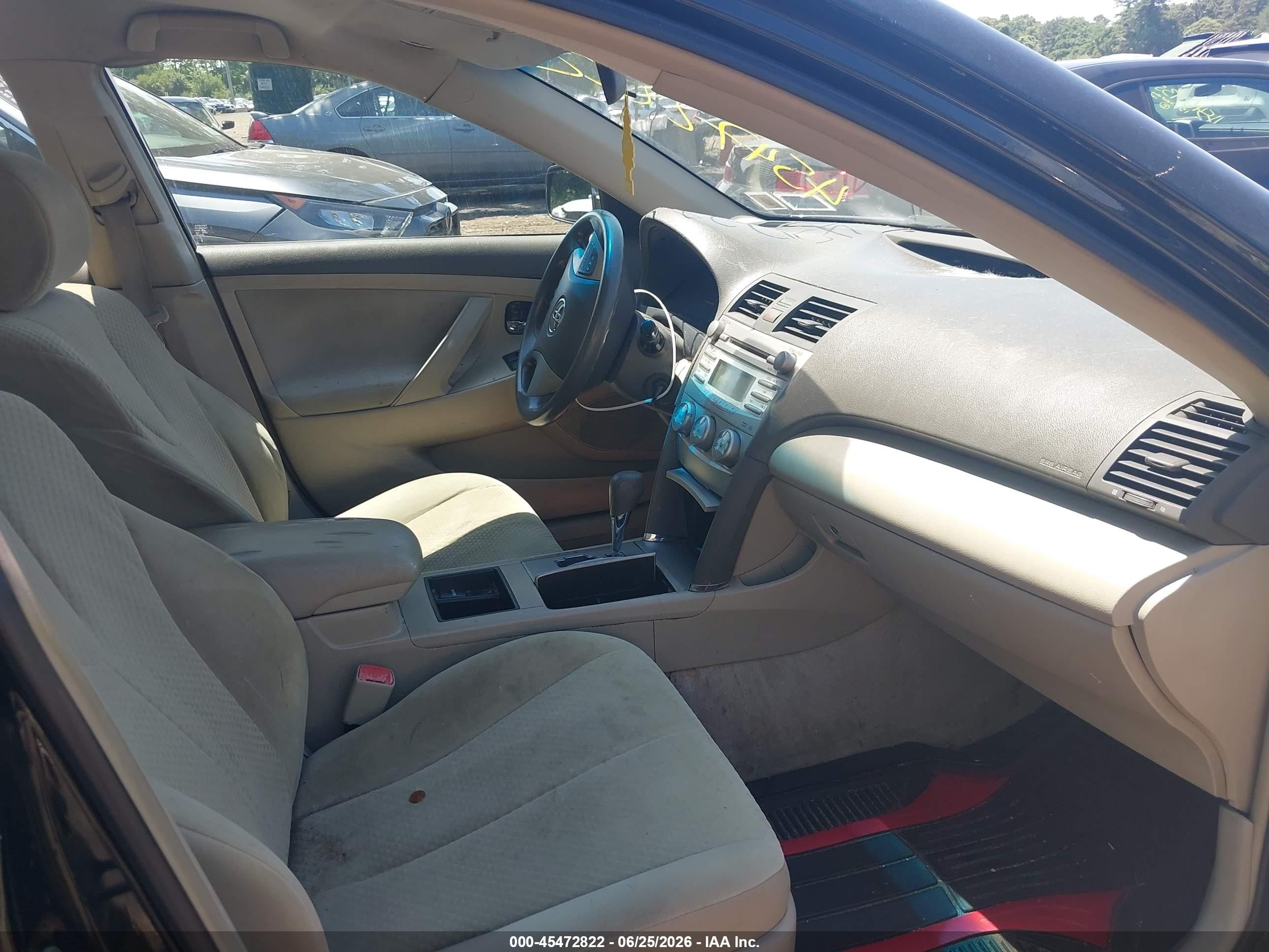 2007 Toyota Camry Le Black vin: 4T1BE46K37U110582