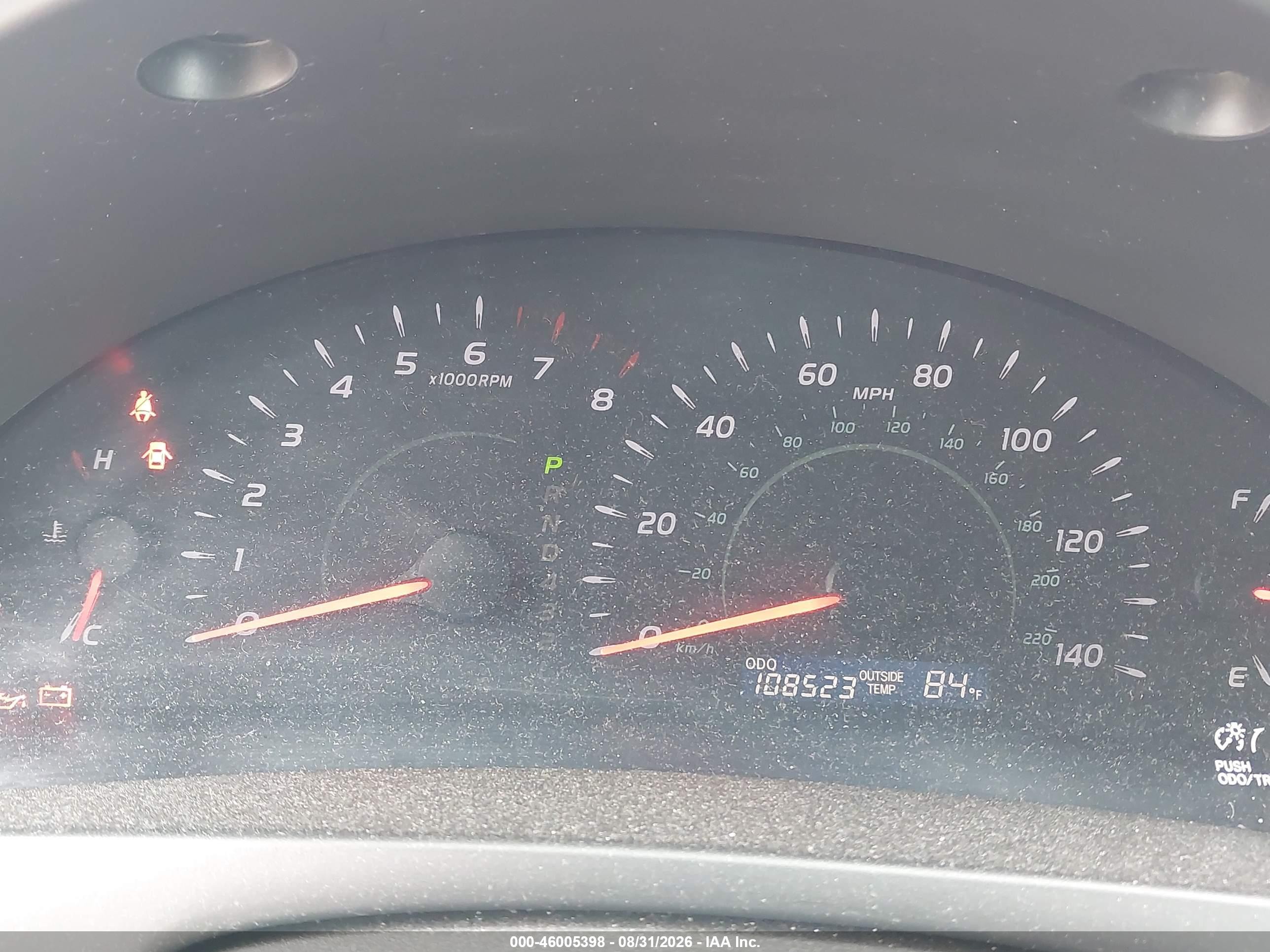 2007 Toyota Camry Le Silver vin: 4T1BE46K37U115250