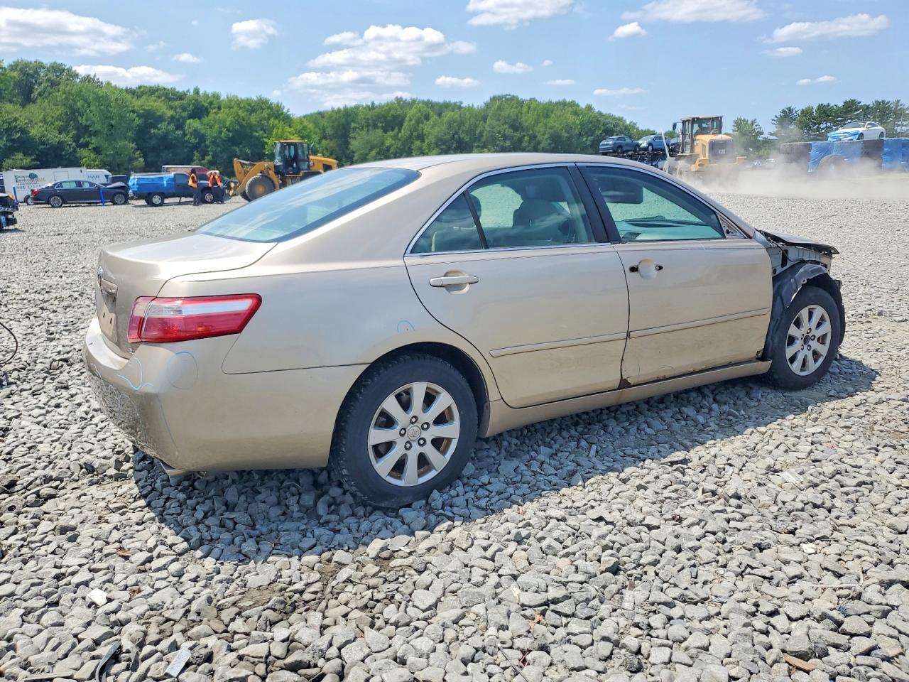 2007 Toyota Camry Xle Желто-коричневый vin: 4T1BE46K37U141623