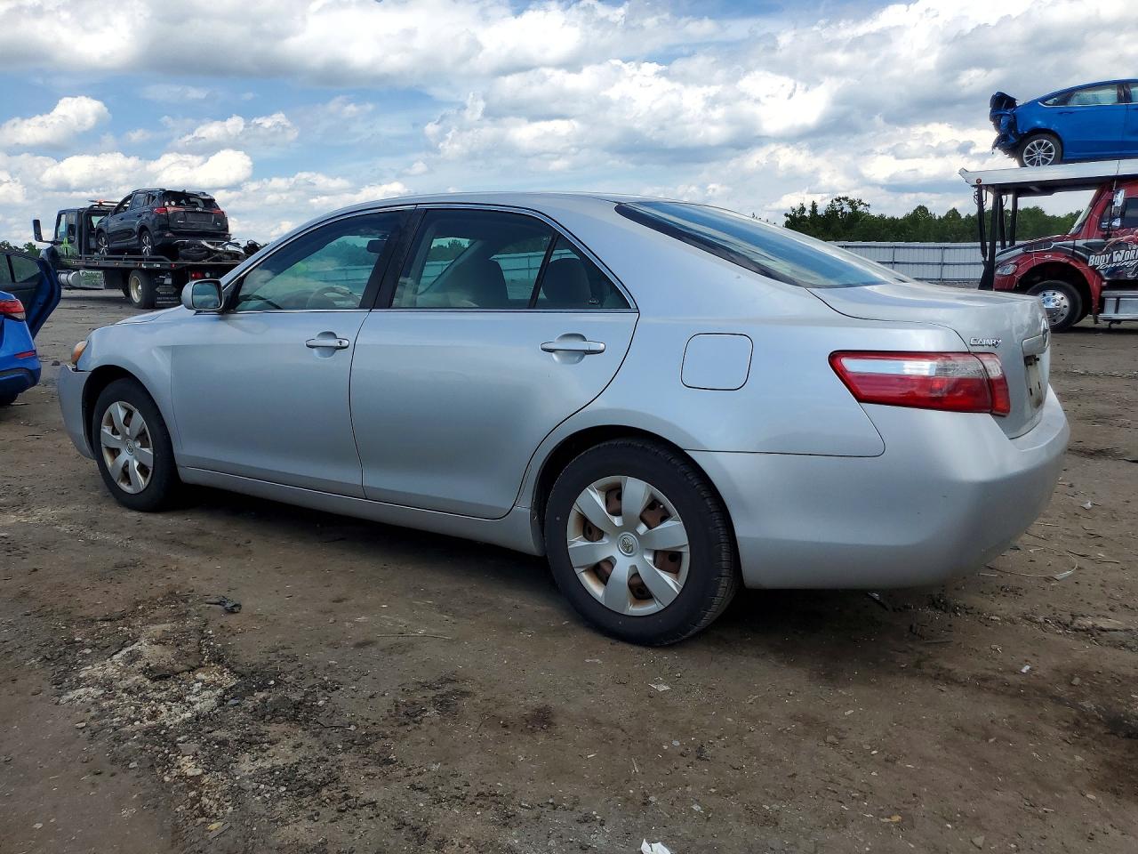 2007 Toyota Camry Le Silver vin: 4T1BE46K37U146482