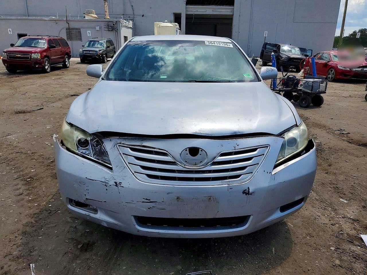 2007 Toyota Camry Le Silver vin: 4T1BE46K37U146482