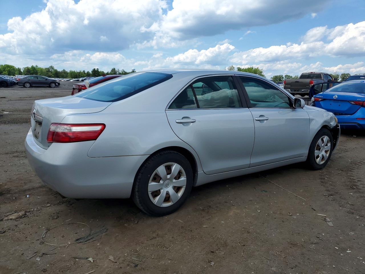 2007 Toyota Camry Le Silver vin: 4T1BE46K37U146482